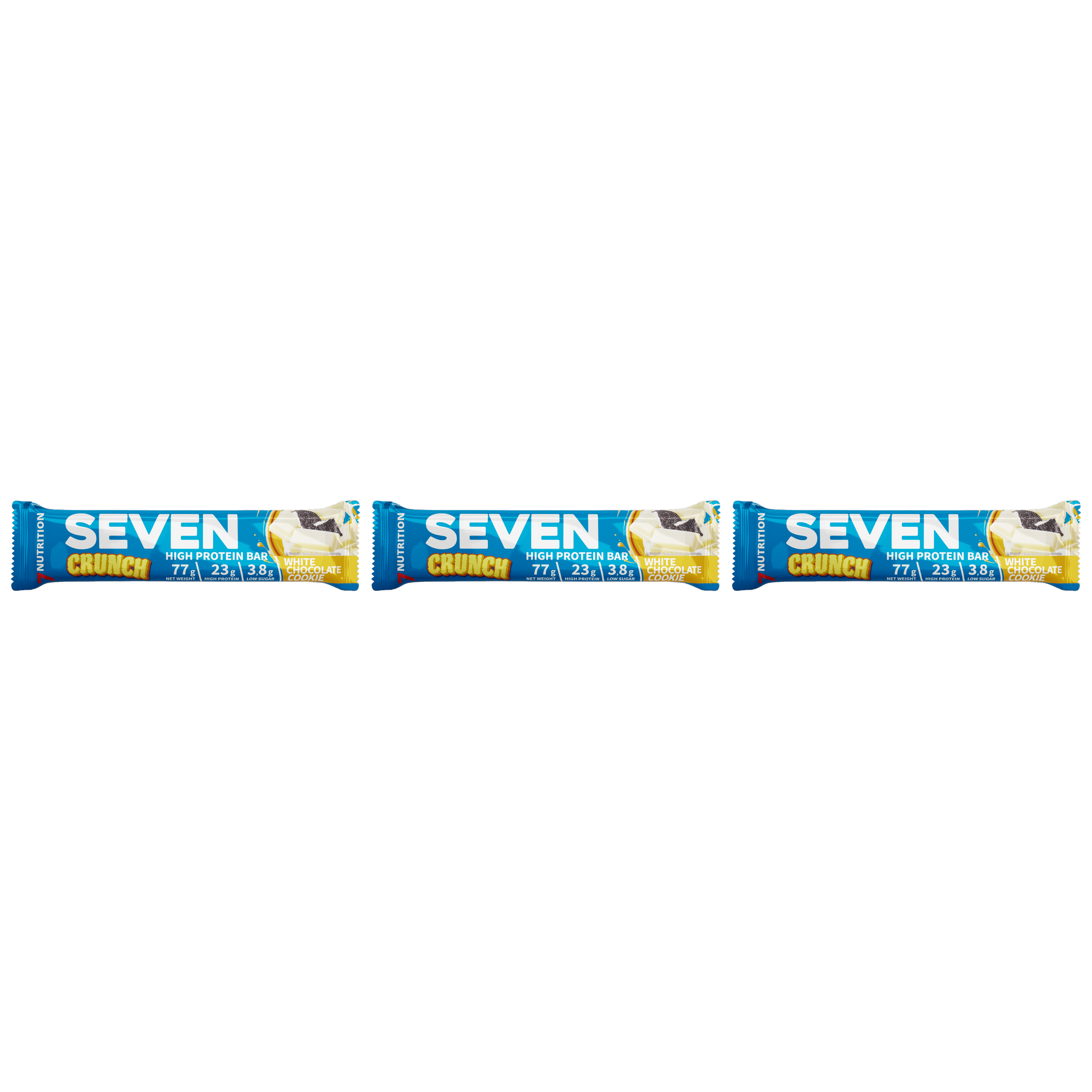 7 NUTRITION Seven Crunch HP Bar - 3x 77g