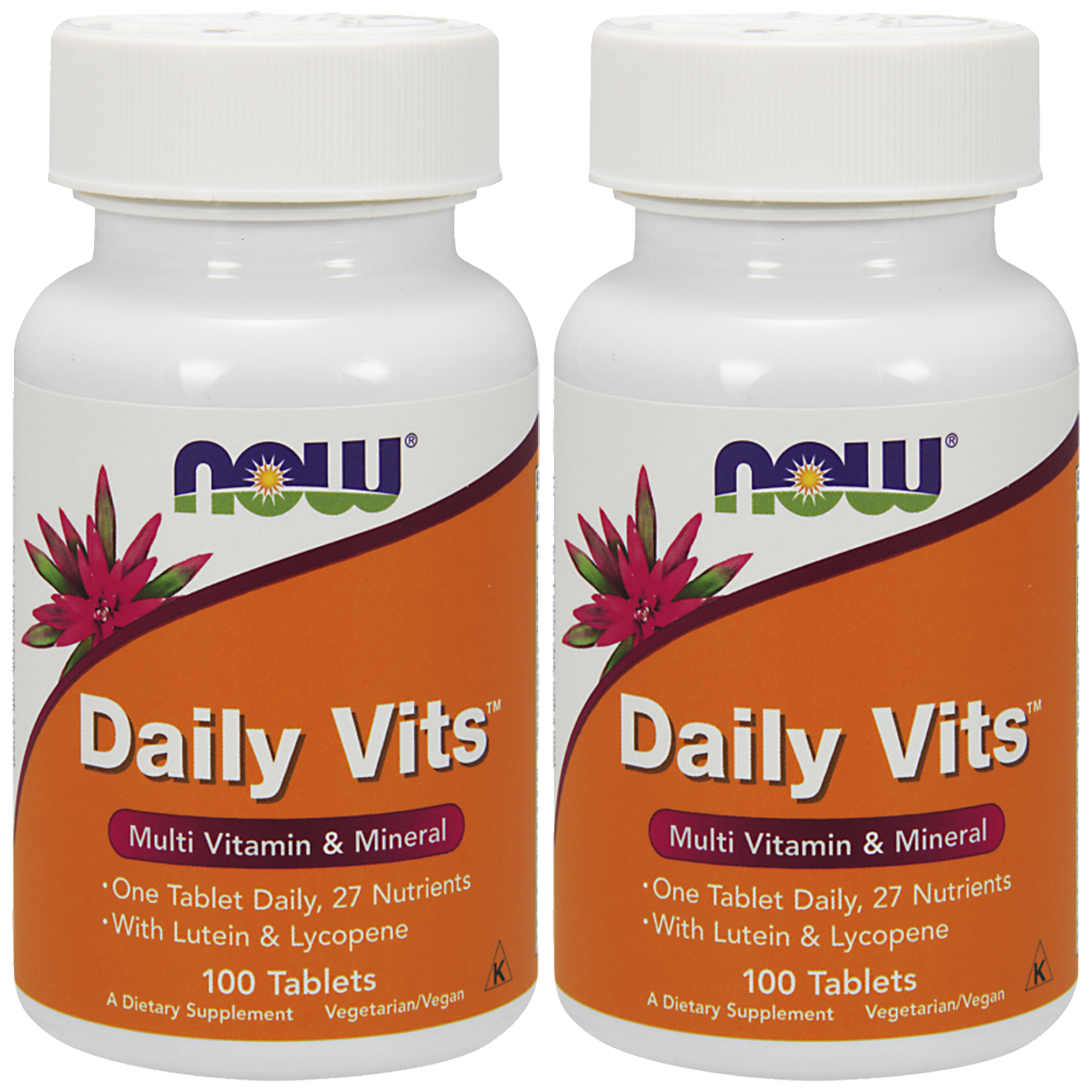NOW Daily Vits - 2x 100tabs