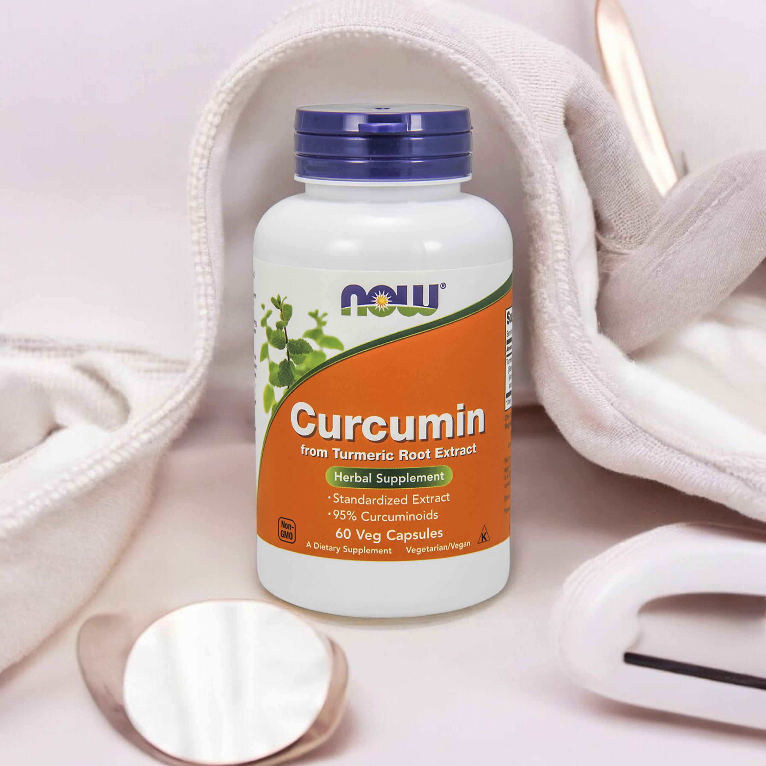 NOW Curcumin (Kurkuma) - 2x 60vegcaps