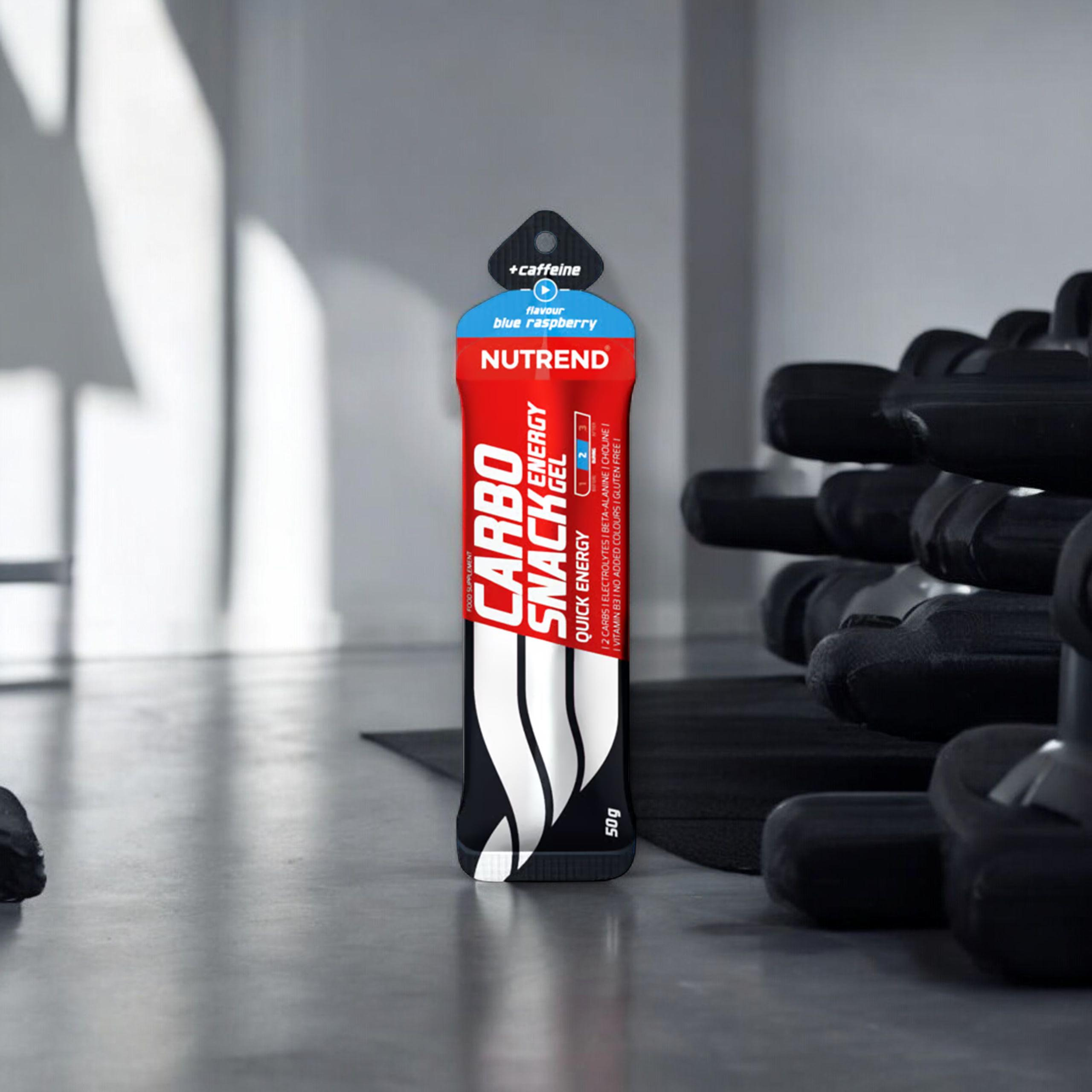 NUTREND Carbosnack + Caffeine - 3x 50g