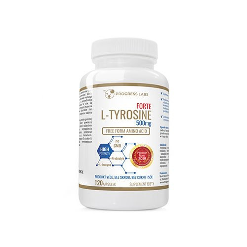 PROGRESS LABS L-Tyrosine Forte 500mg - 120caps