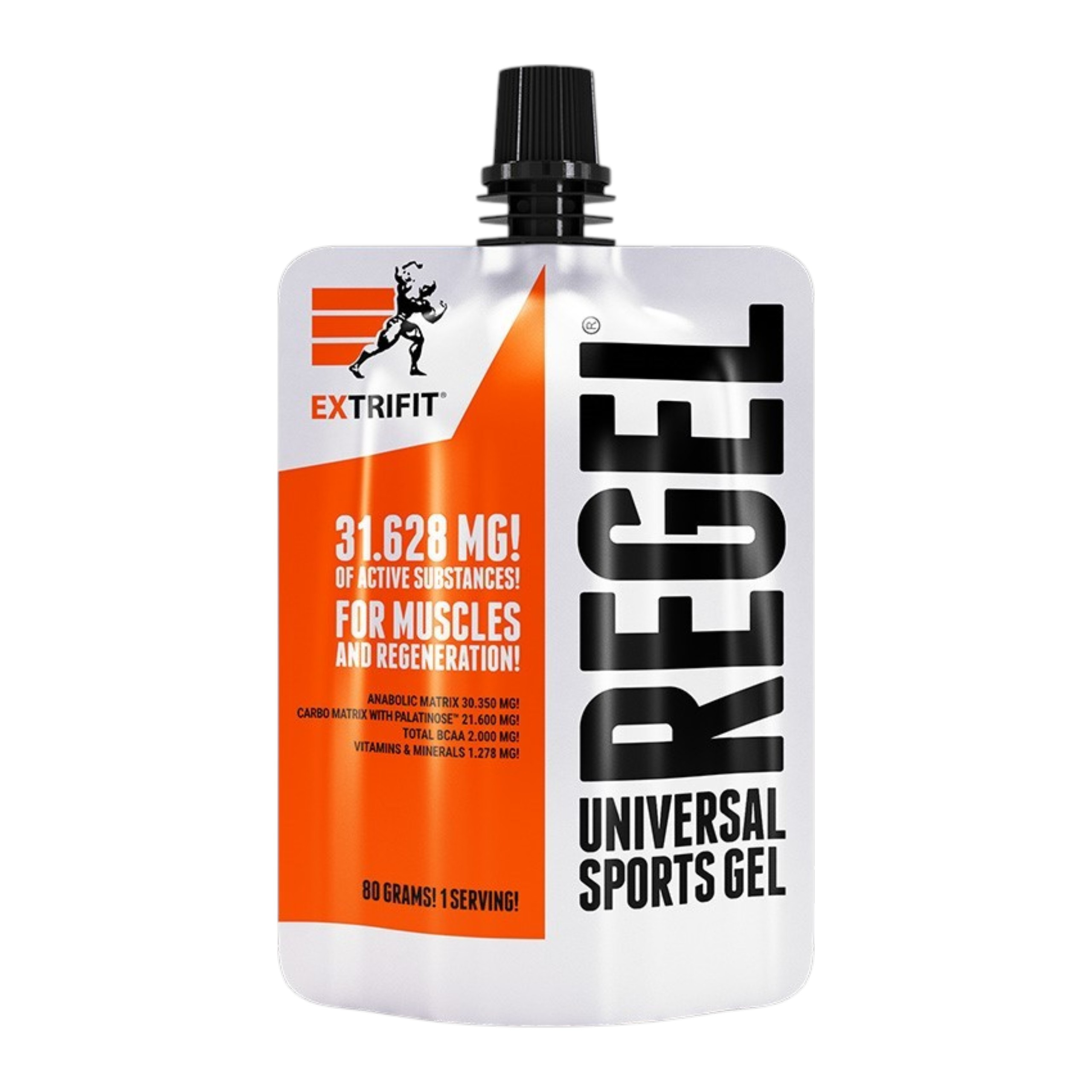 EXTRIFIT - Regel Gel - 25x 3x 80g - Lemon/Orange