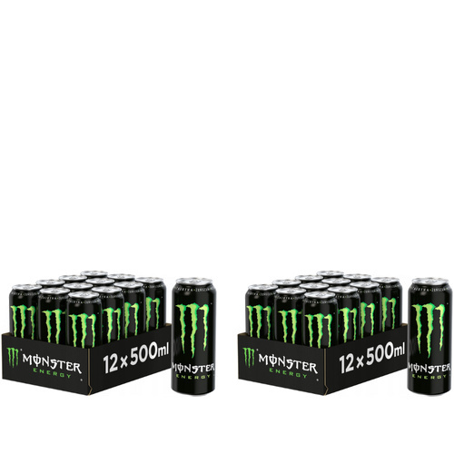 MONSTER Monster Energy - 12x 2x 500ml