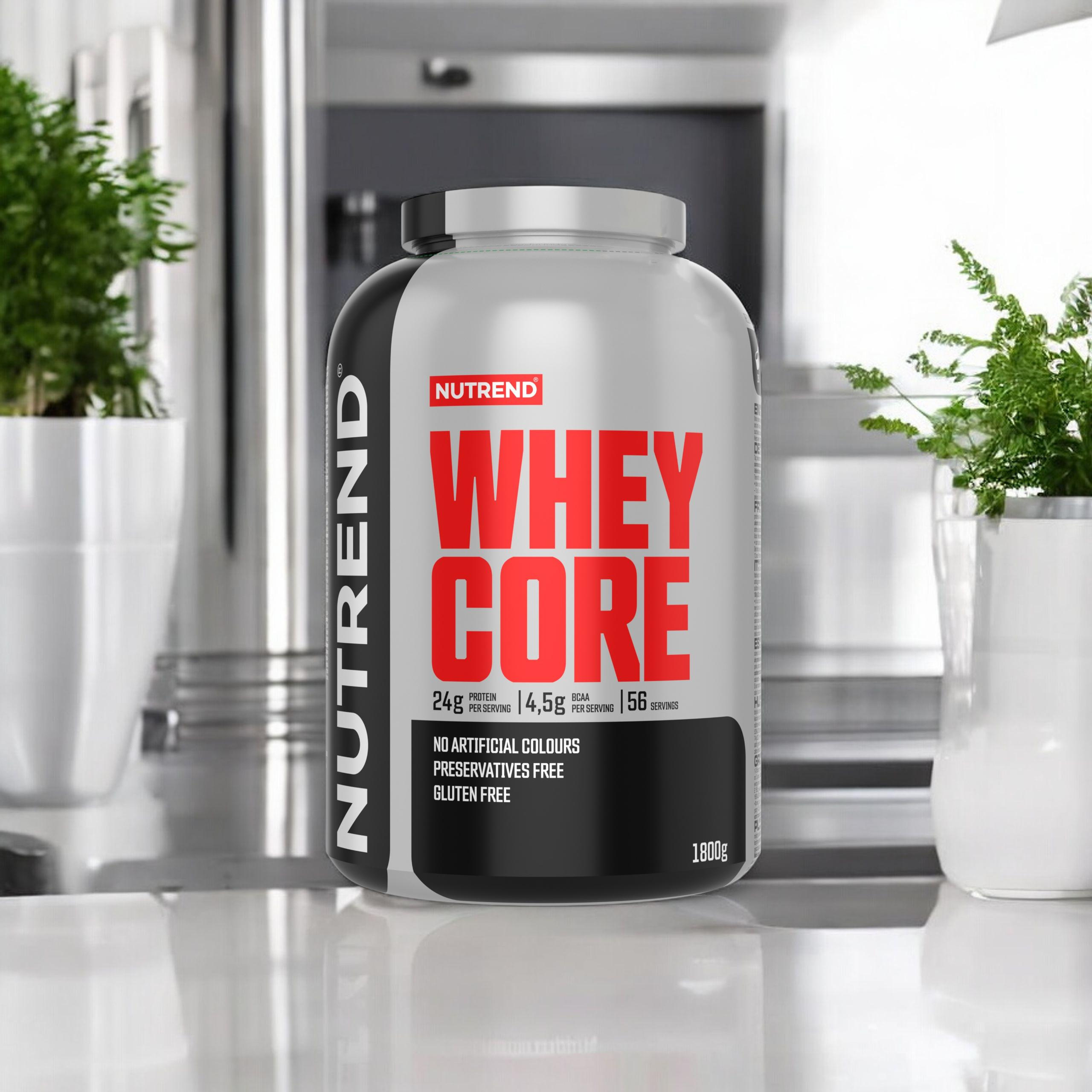 NUTREND Whey Core - 3x 1800g - Chocolate + Cocoa