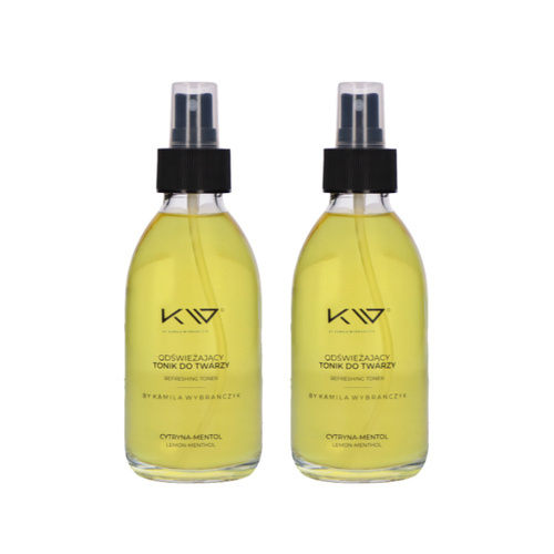 KAMILA WYBRAŃCZYK - Odświeżający Tonik do Twarzy - 2x 200ml 