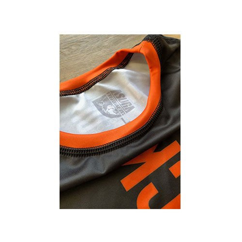 ASURA Koszulka Rashguard Short T-shirt - High Kick - 2x Oddychaj Głęboko