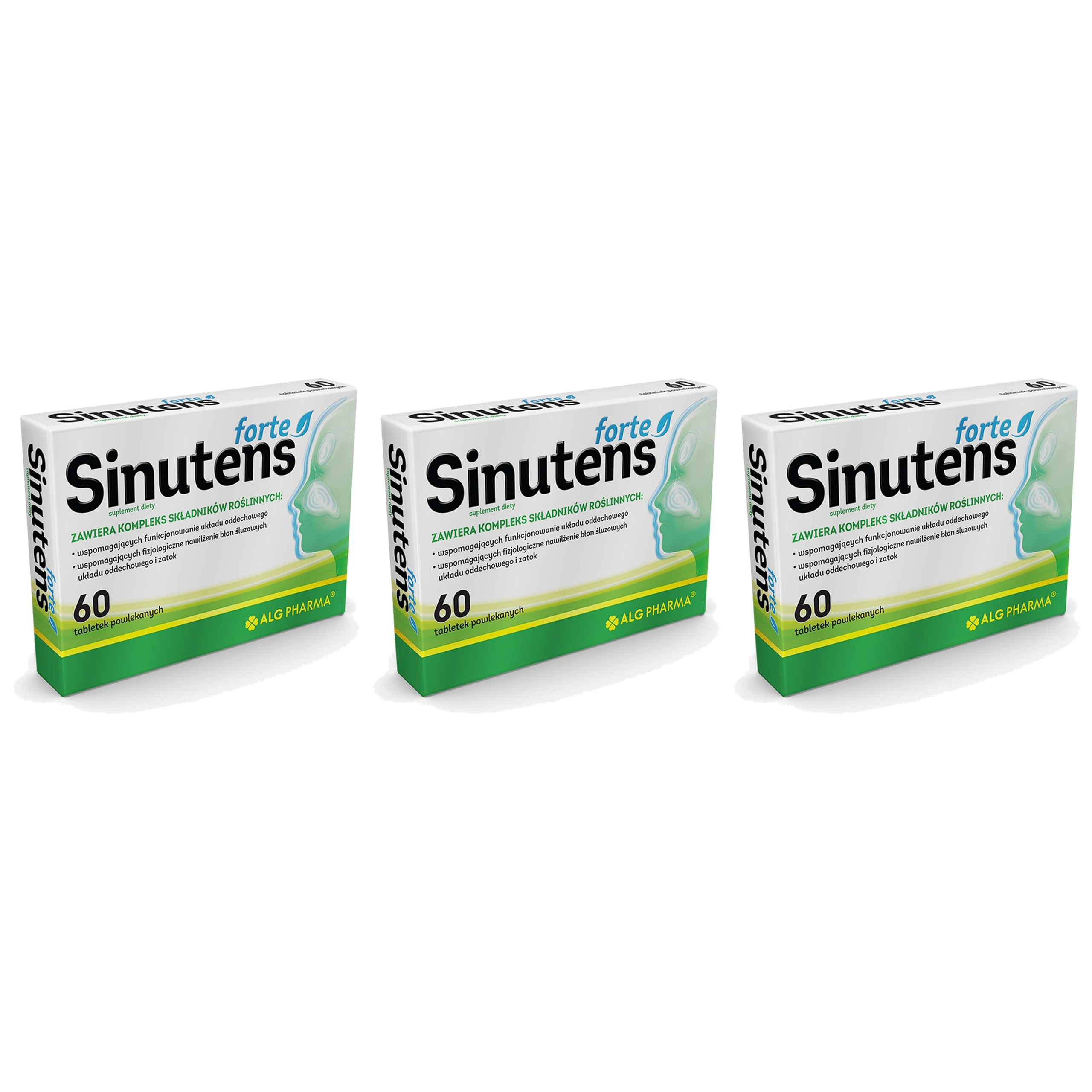 ALG PHARMA Sinutens Forte - 3x 60tabs