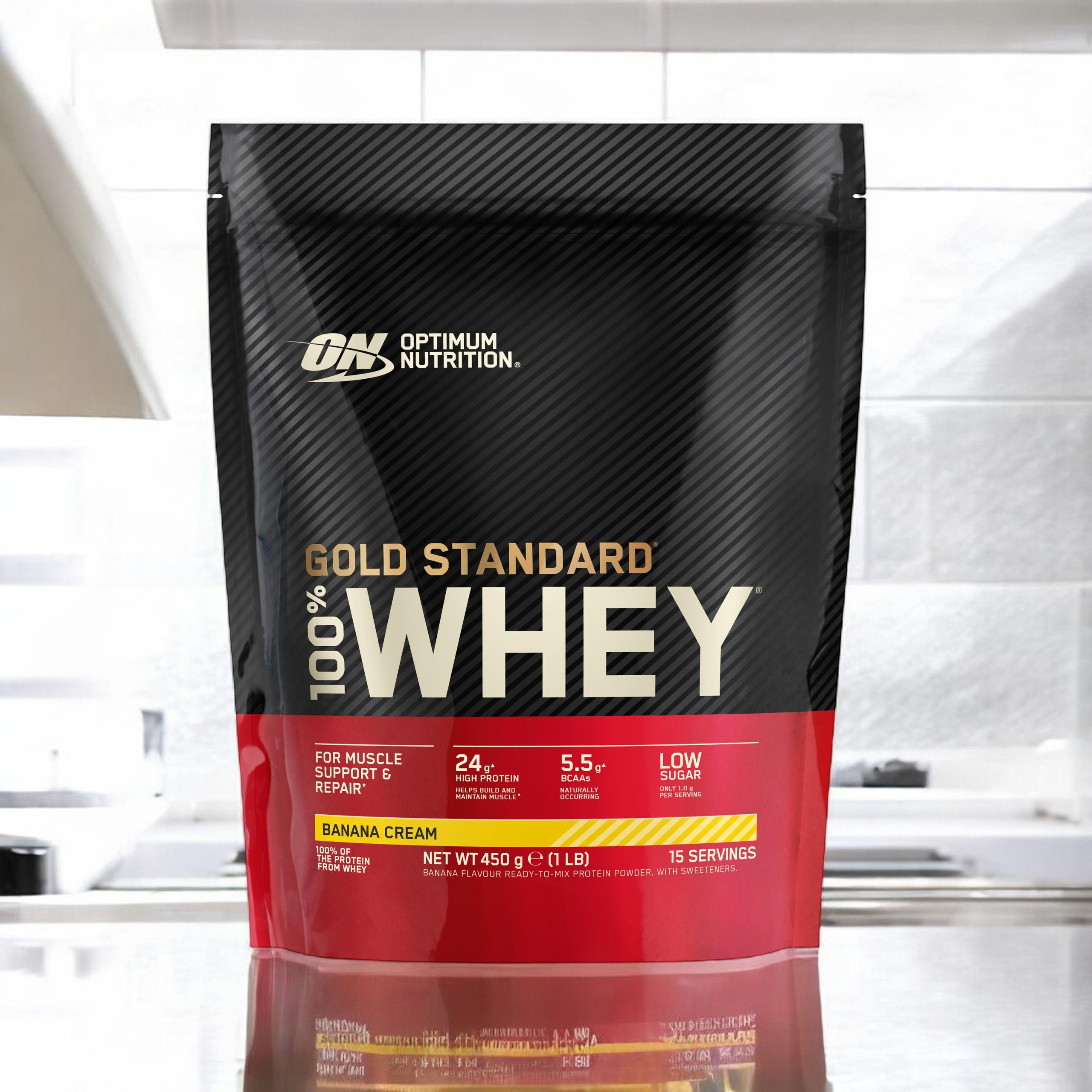 OPTIMUM NUTRITION Whey Gold Standard Bag - 450g
