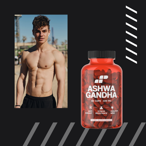 3x MP NUTRITION Ashwagandha 450mg 9% witanolidów - 60 caps