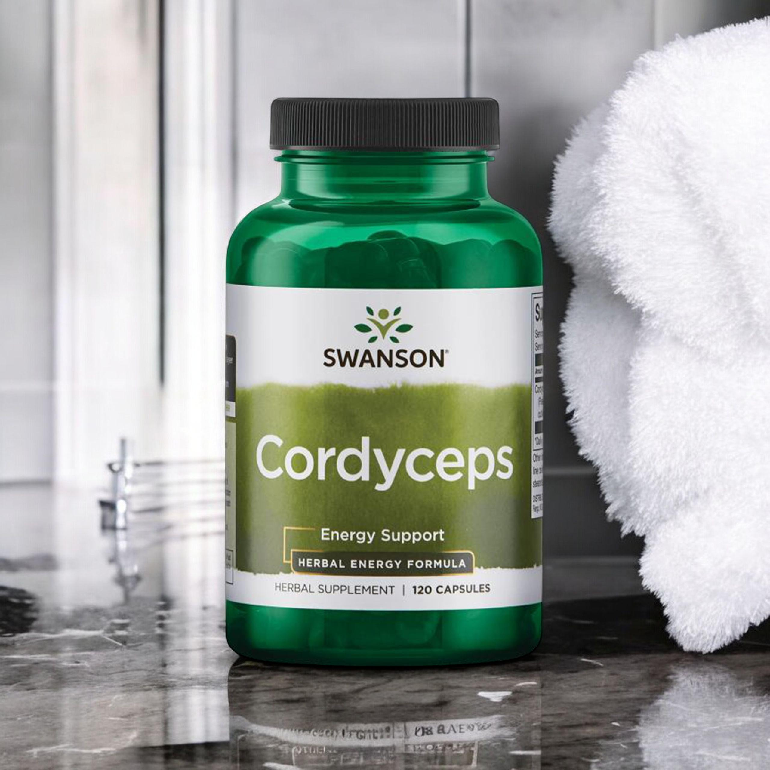 SWANSON Cordyceps 600mg - 120caps