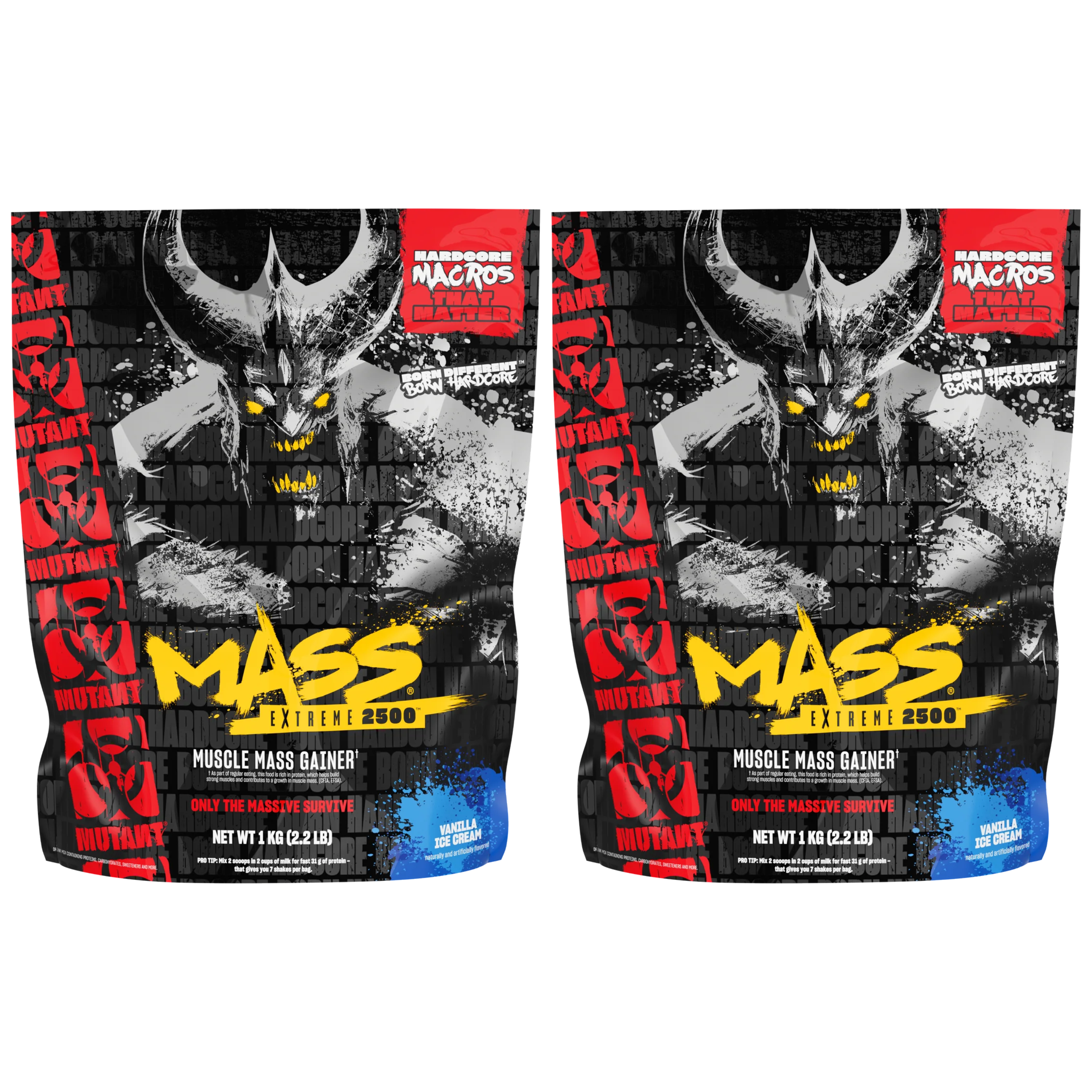 MUTANT Mass XXXtreme - 2x 1000g