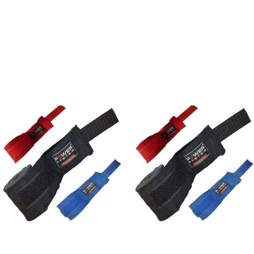 POWER SYSTEM Bandaż Bokserski - boxing Wraps - 2x 4m