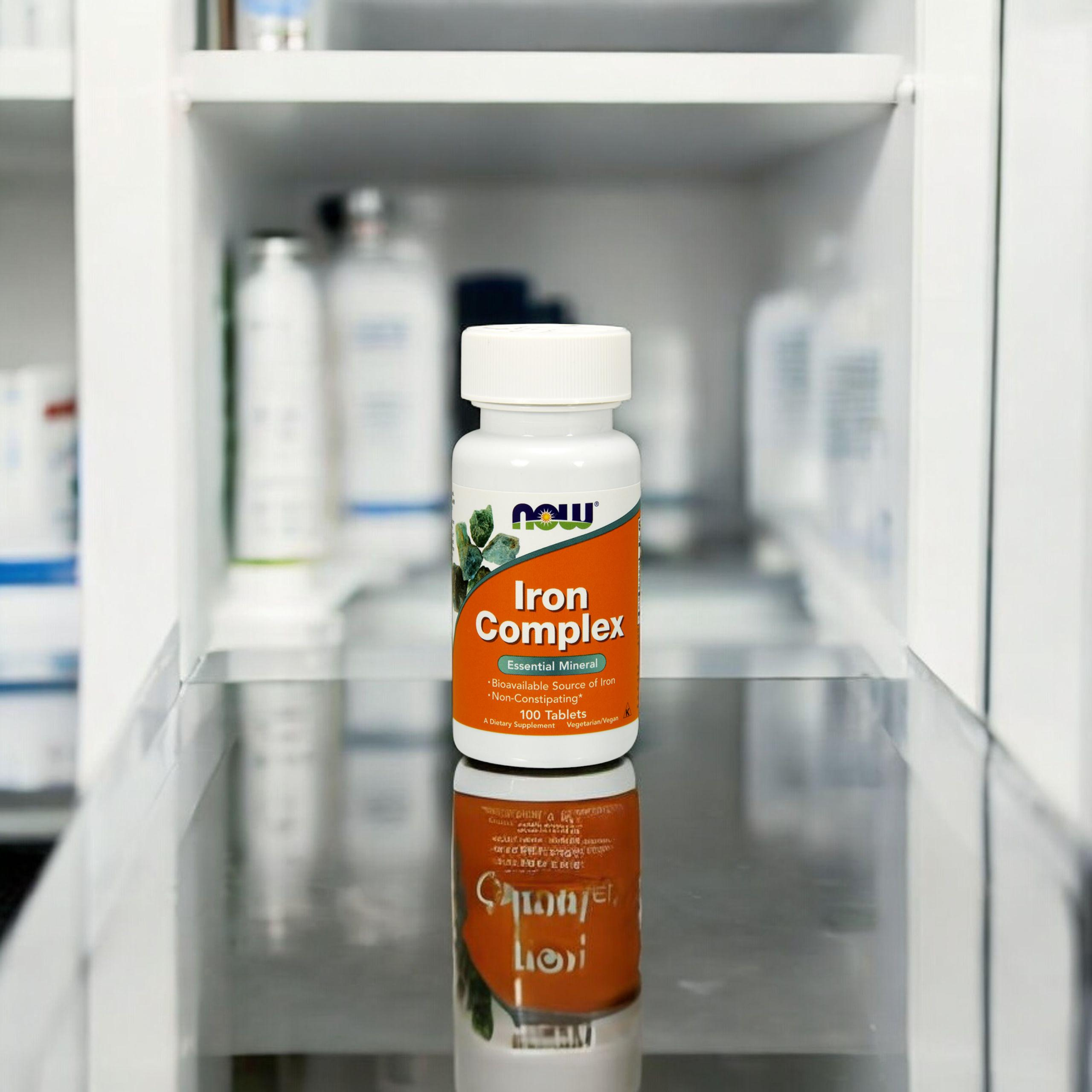 NOW Iron Complex - 100tabs