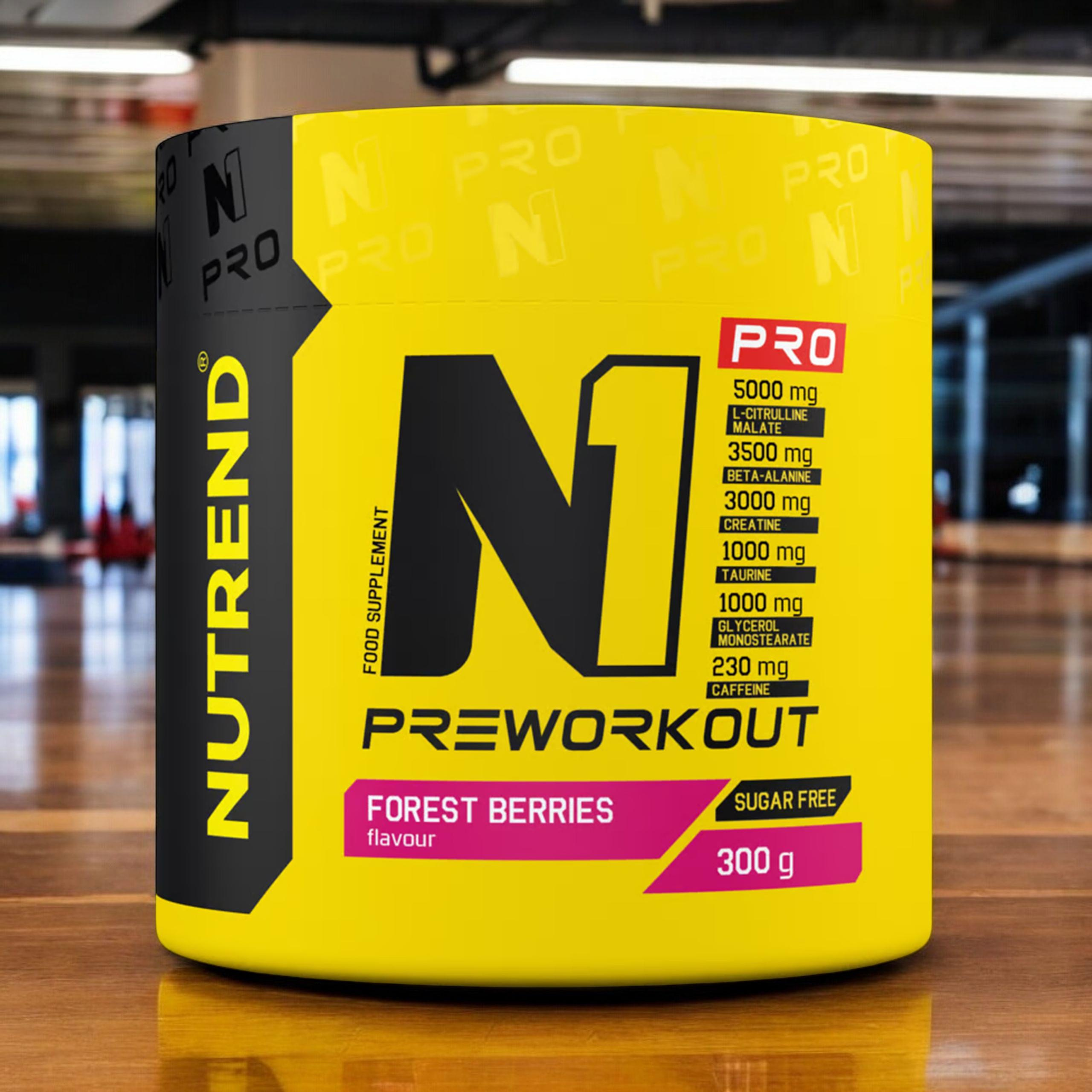 NUTREND N1 PRO PreWorkout - 3x 300g