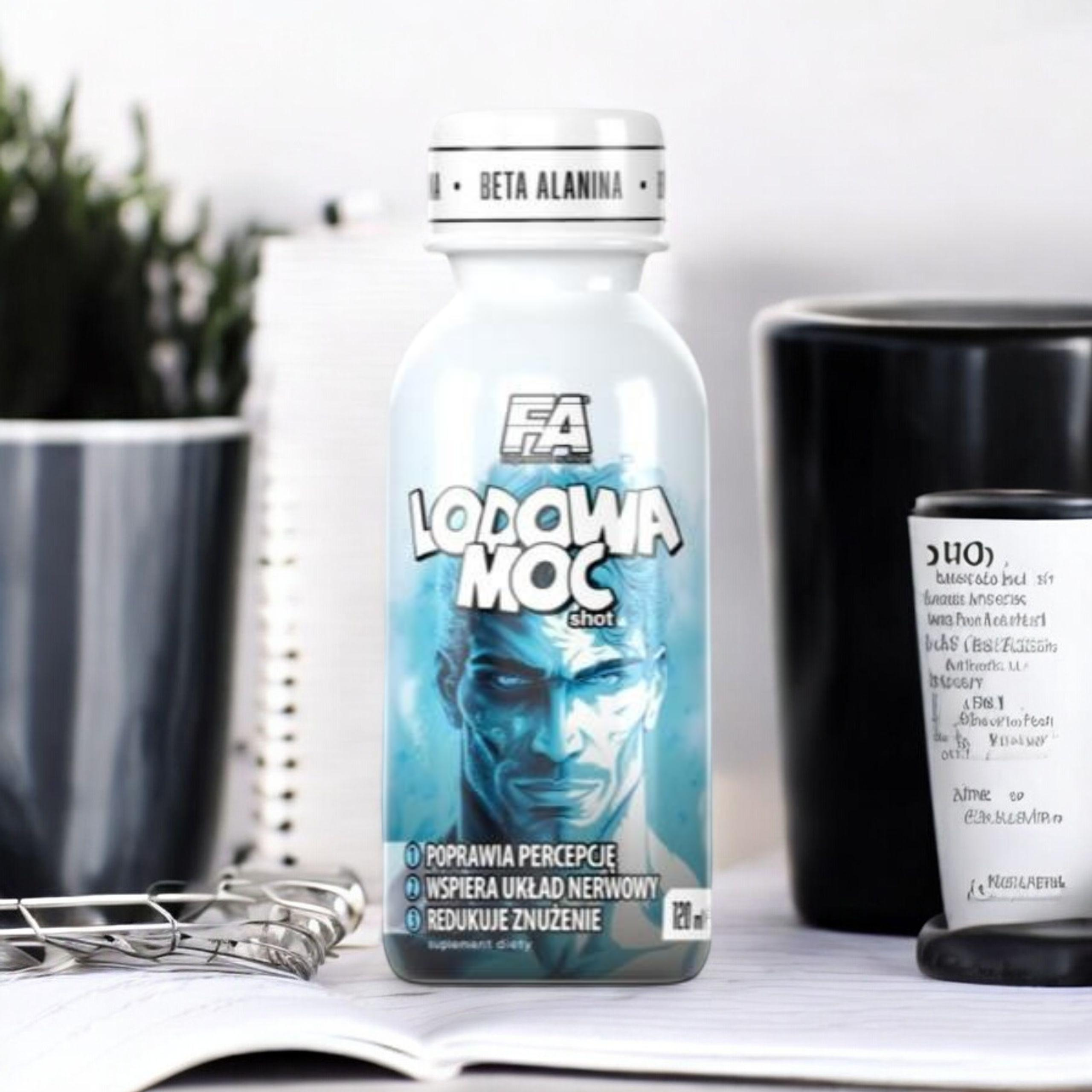 FITNESS AUTHORITY - Lodowa Moc Shot - 3x 120ml - Lemon Ice Tea