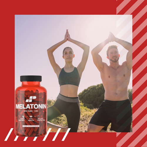 2x MP NUTRITION Melatonin 1mg - 300tabs - Melatonina
