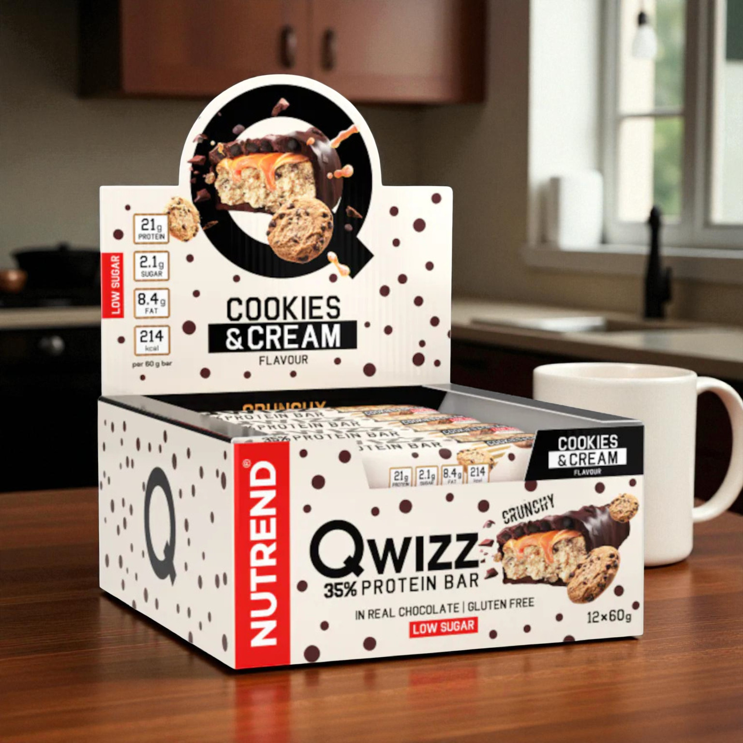 NUTREND - Qwizz Protein Bar - 12x 60g pol_pl_NUTREND-Qwizz-Protein-Bar-60g-Cookies-Cream-x12-43094_6