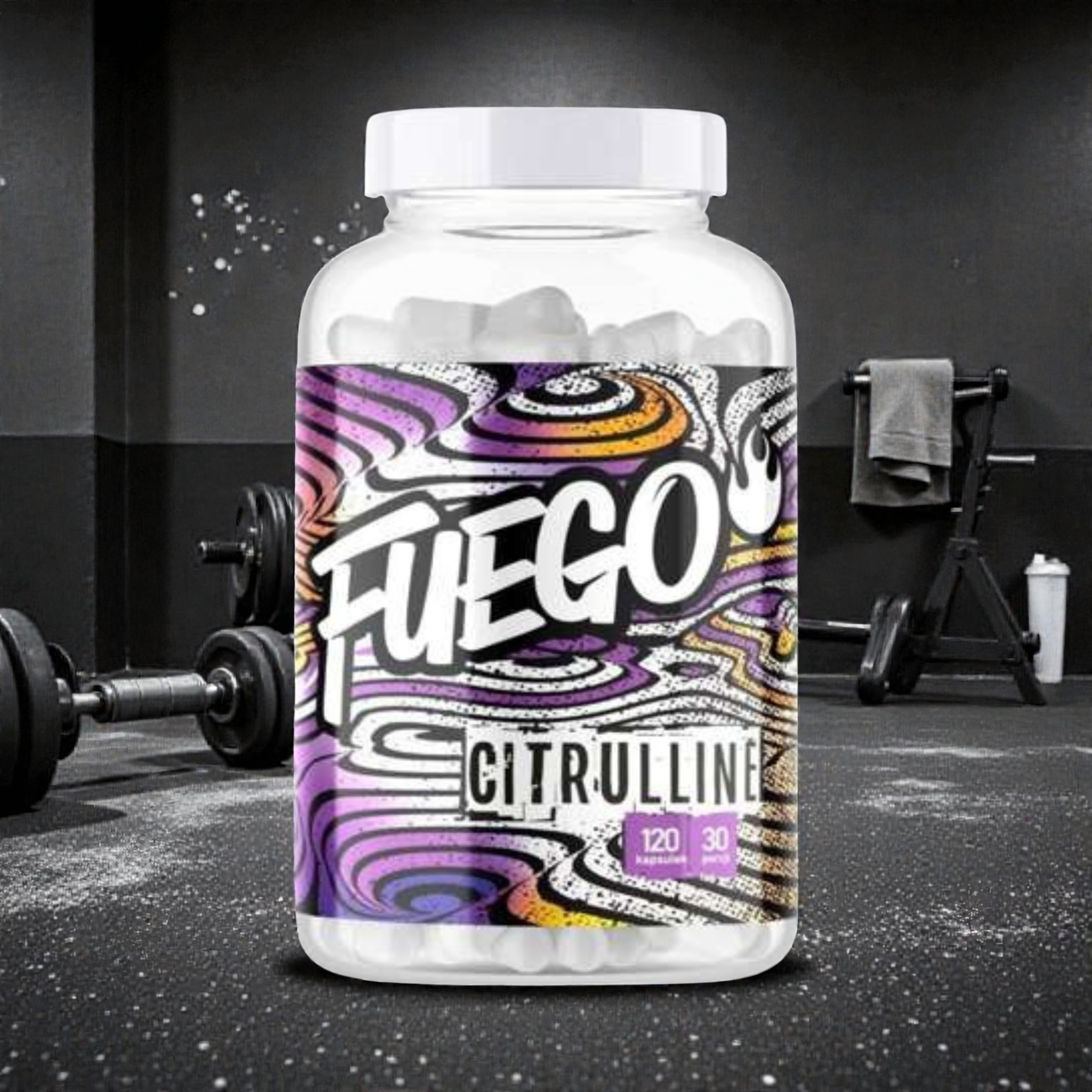 FUEGO - Citrulline - 3x 120caps.