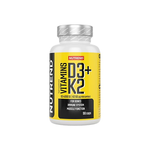 NUTREND Vitamins D3 + K2 4000 IU - 90 caps.