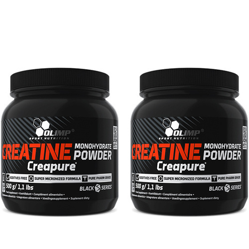 OLIMP Creatine Monohydrate Powder (Creapure®) - 2x 500g