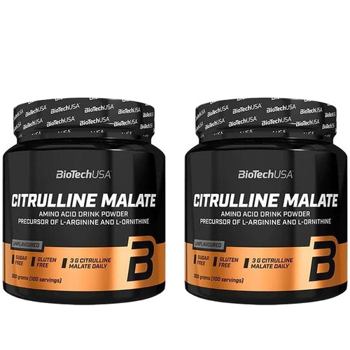 BioTech USA - Citrulline Malate - 2x 300g - Lime
