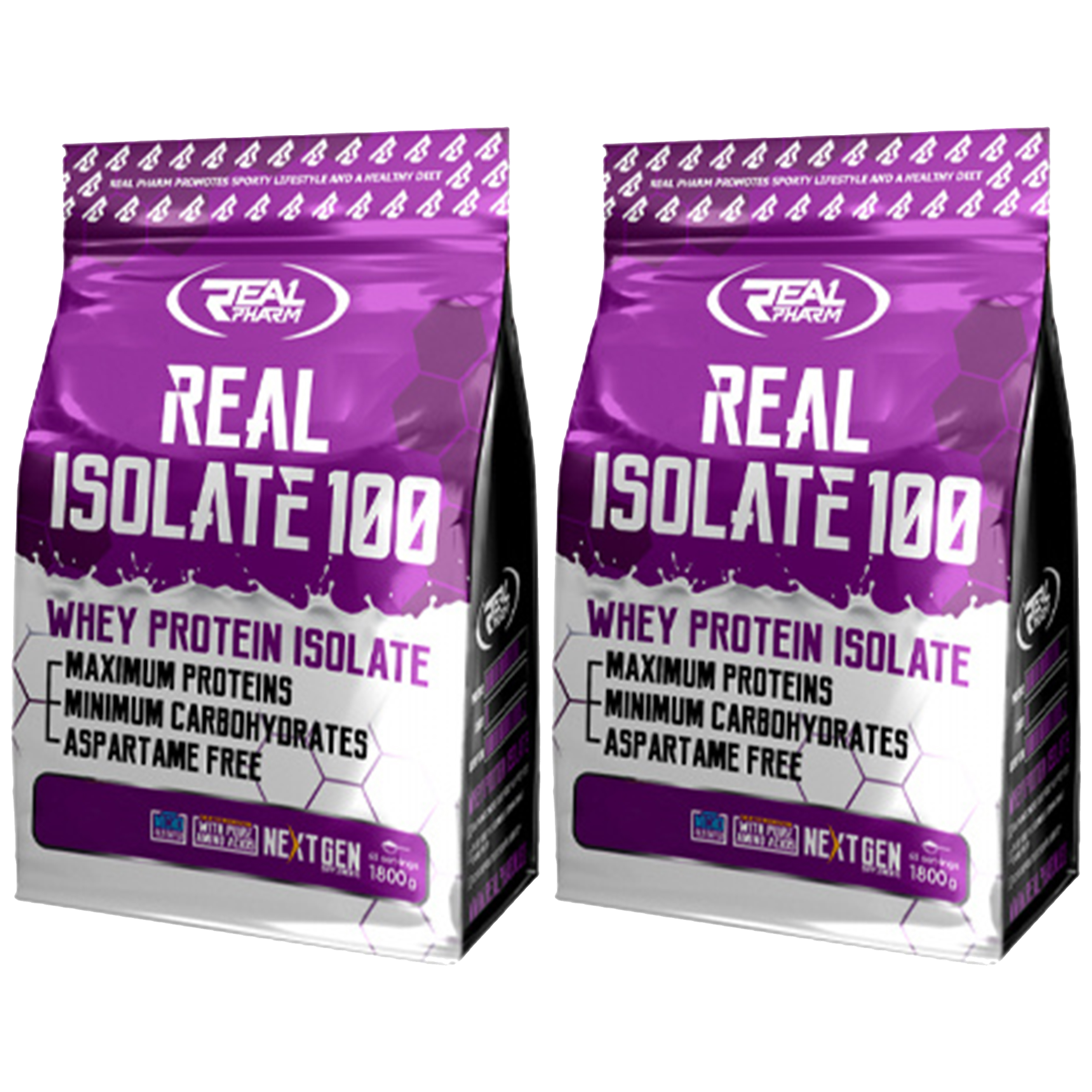 REAL PHARM Real Isolate - 2x 1800g