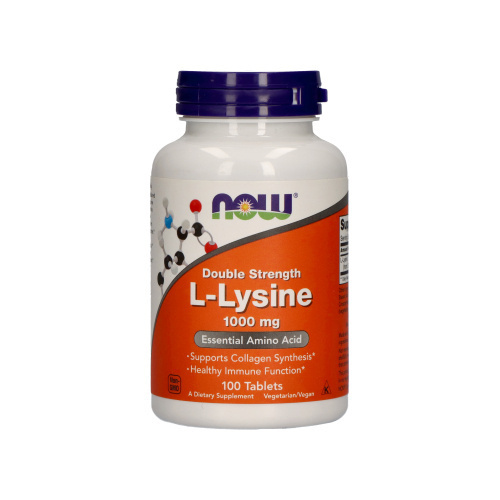 NOW L-Lysine 1000mg - 3x 100tabs