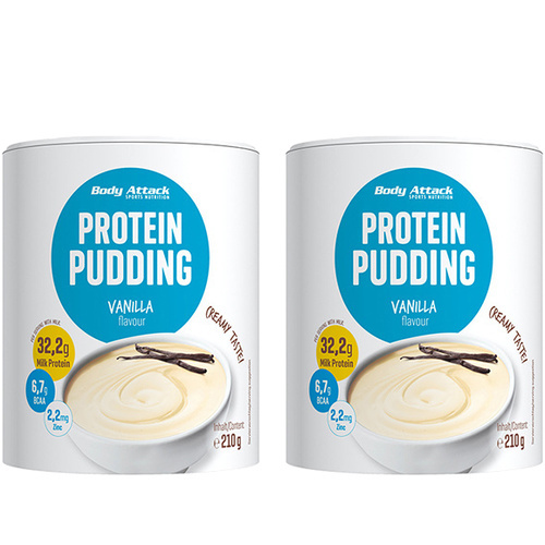 BODY ATTACK Protein Pudding - 2x 210g