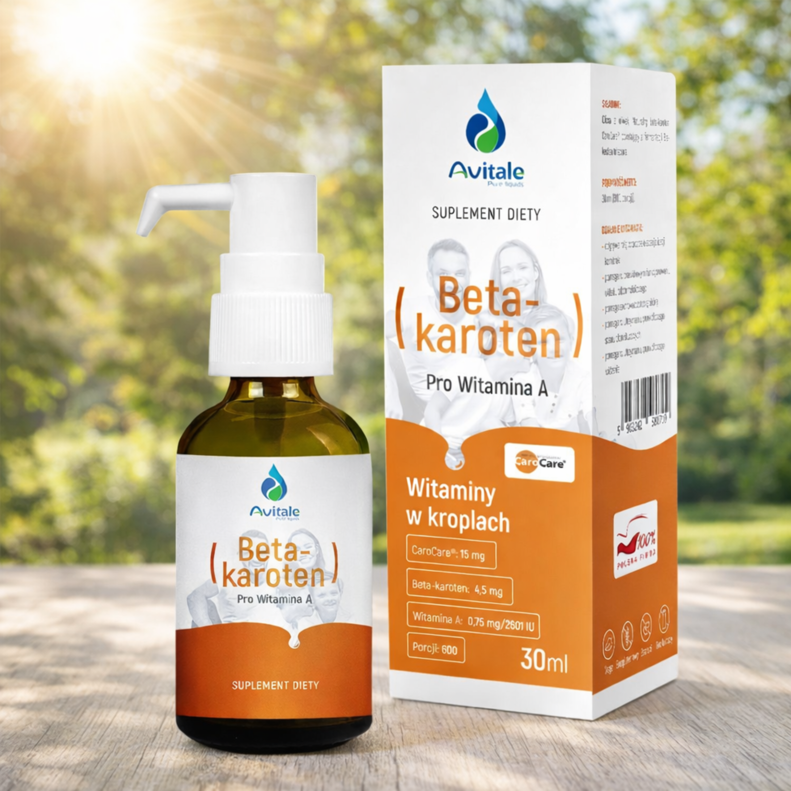 ALINESS - Avitale Beta Karoten - 2x 30ml