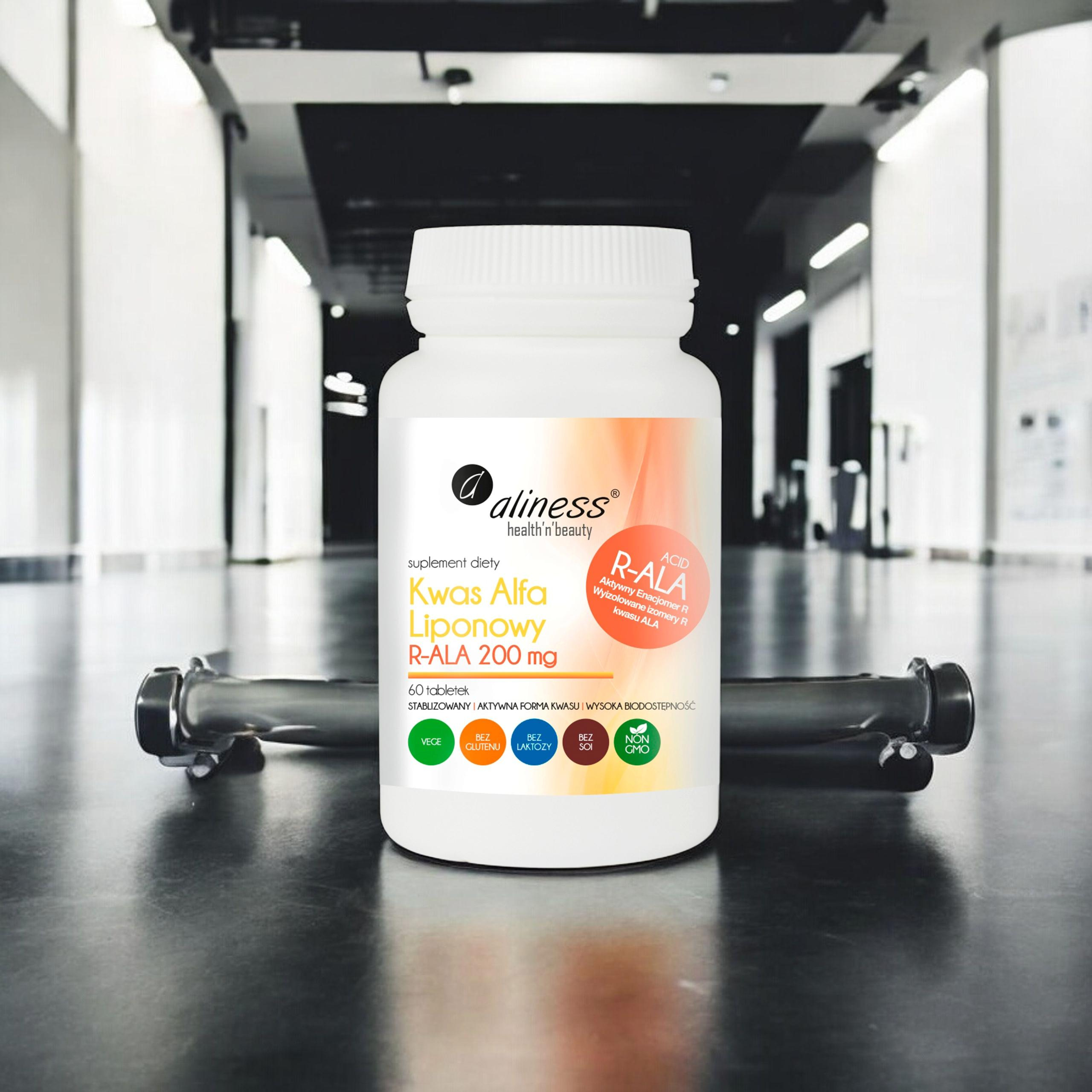 ALINESS - Alfa Liponowy R-ALA 200mg - 60tabs.