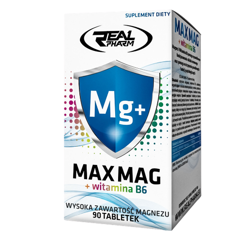 REAL PHARM Max Mag + B6 - 2x 90tabs