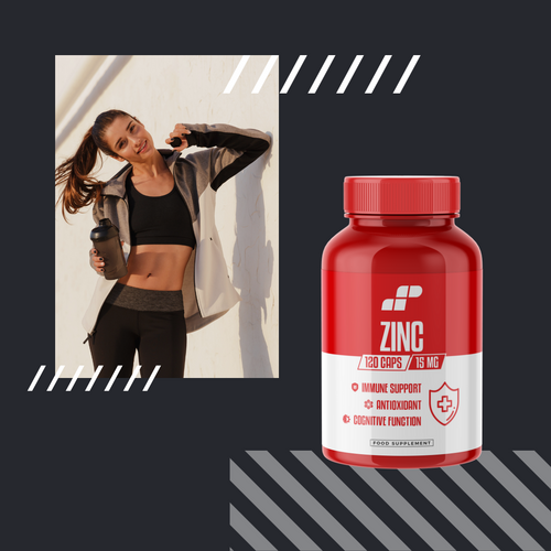3x MP NUTRITION Zinc - 120caps - Cynk
