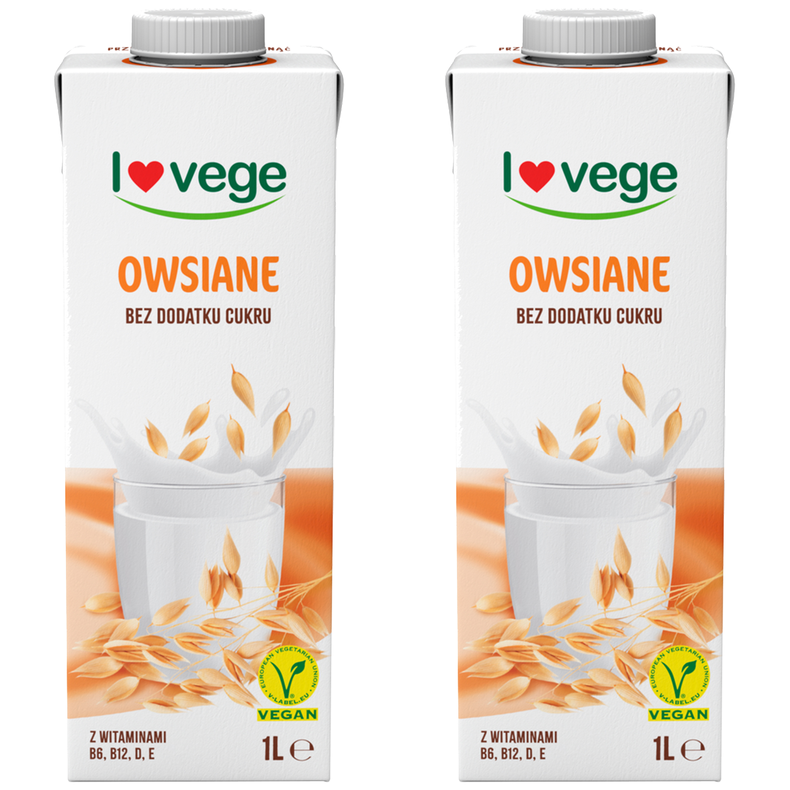 SANTE Napój Lovege Owsiany Bez Cukru - 2x 1000ml
