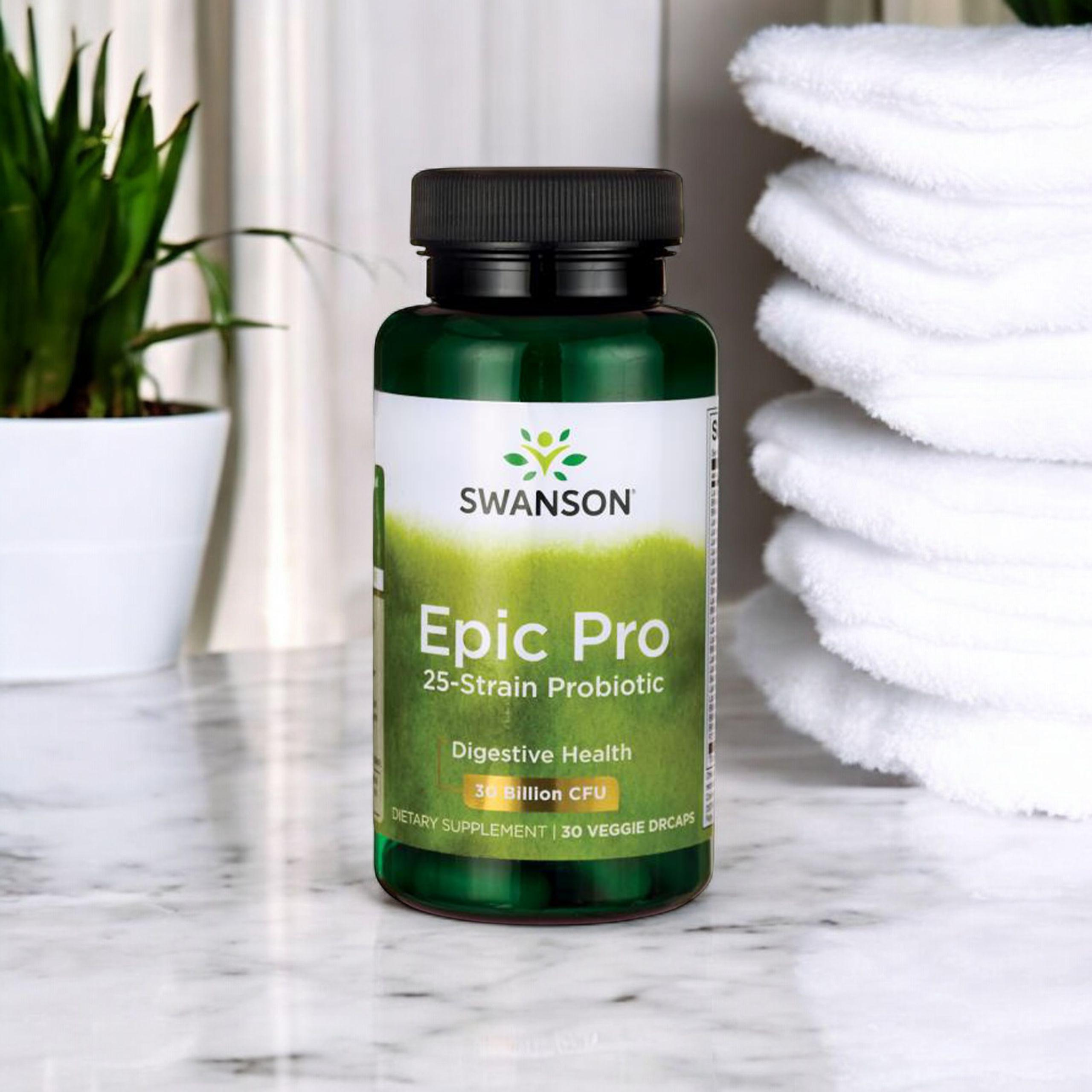 SWANSON Epic Pro 25-Strain Probiotic - 3x 30vcaps