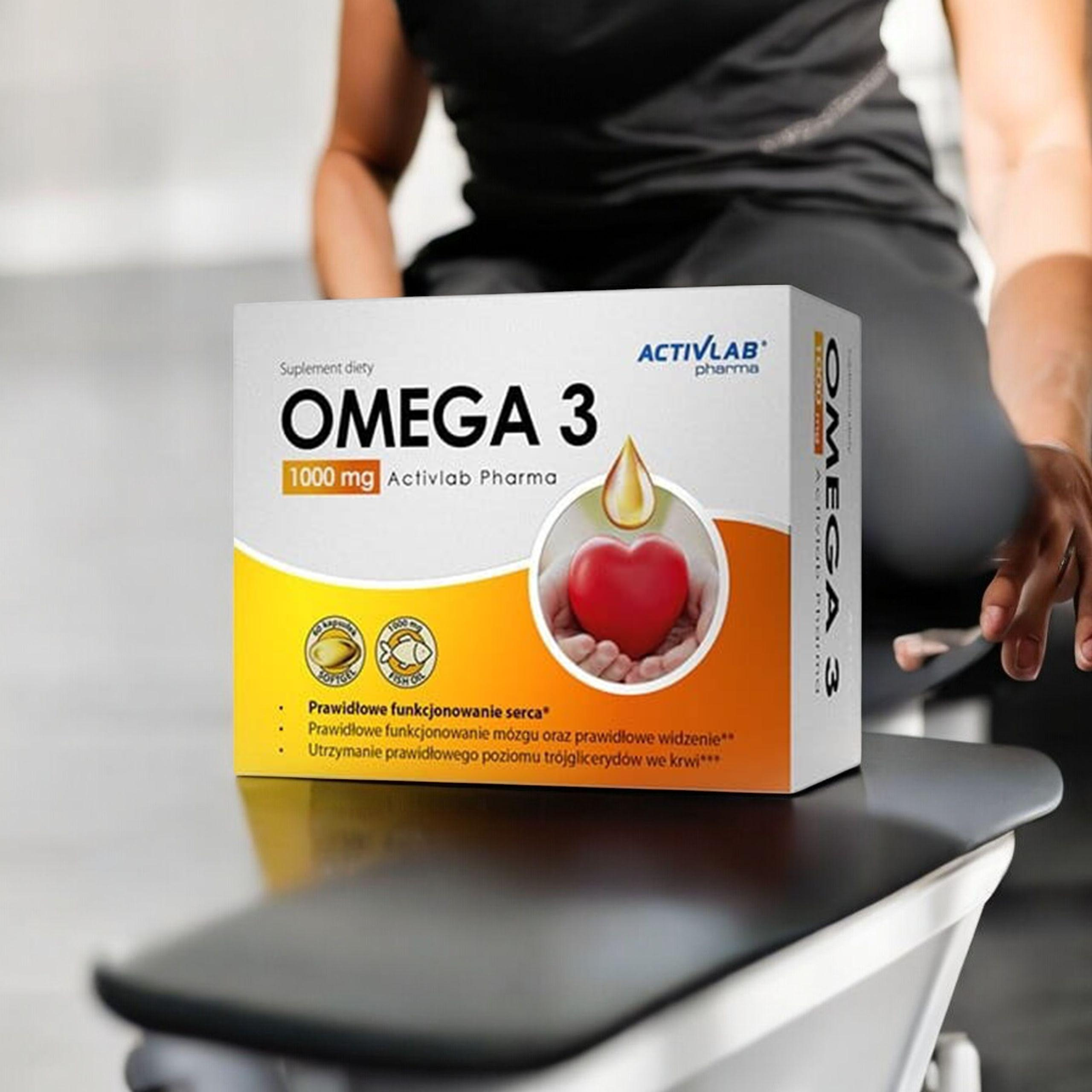 ACTIVLAB PHARMA Omega 3 1000mg - 2x 60caps.
