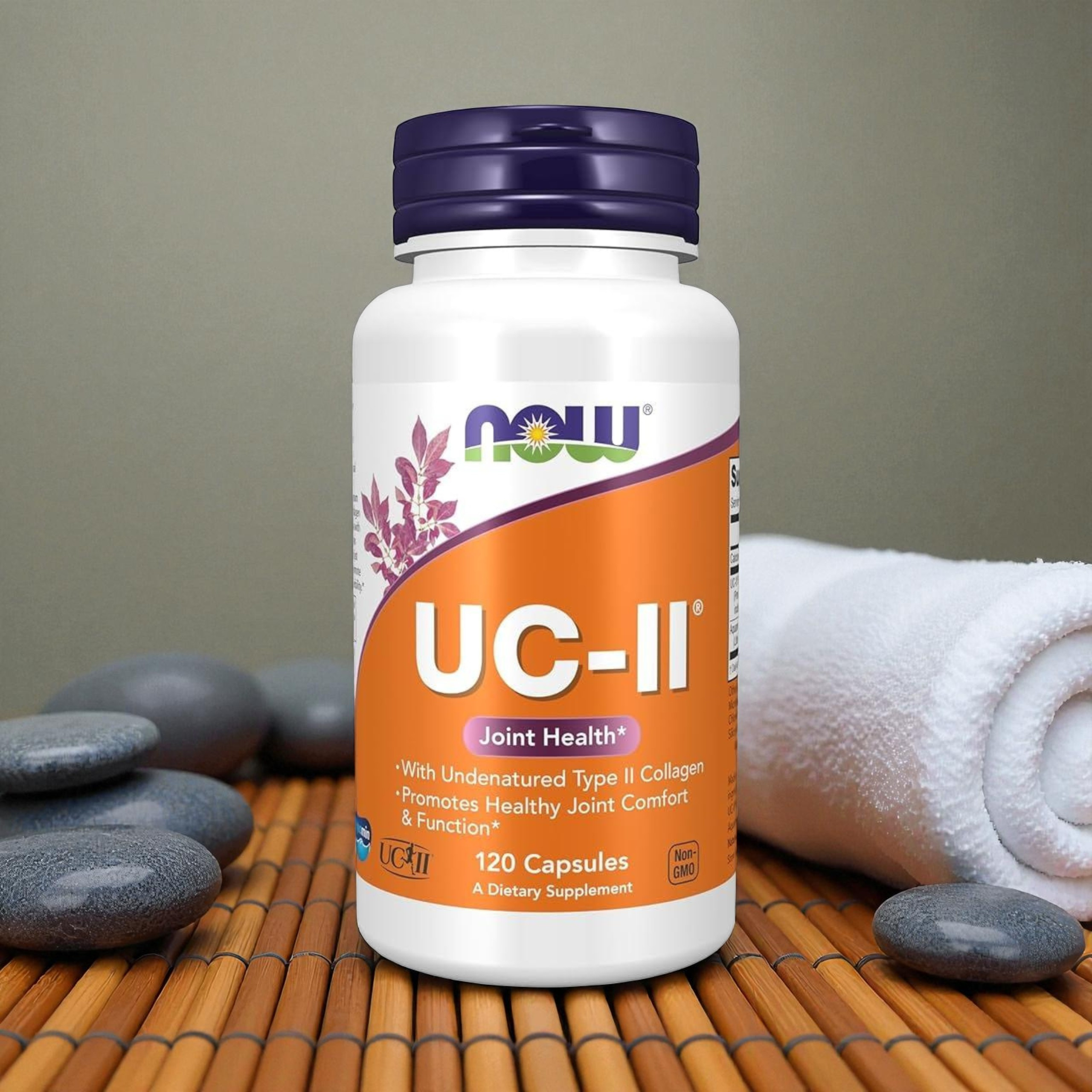 NOW - UC-II Collagen Type II 40mg - 2x 120vcaps.