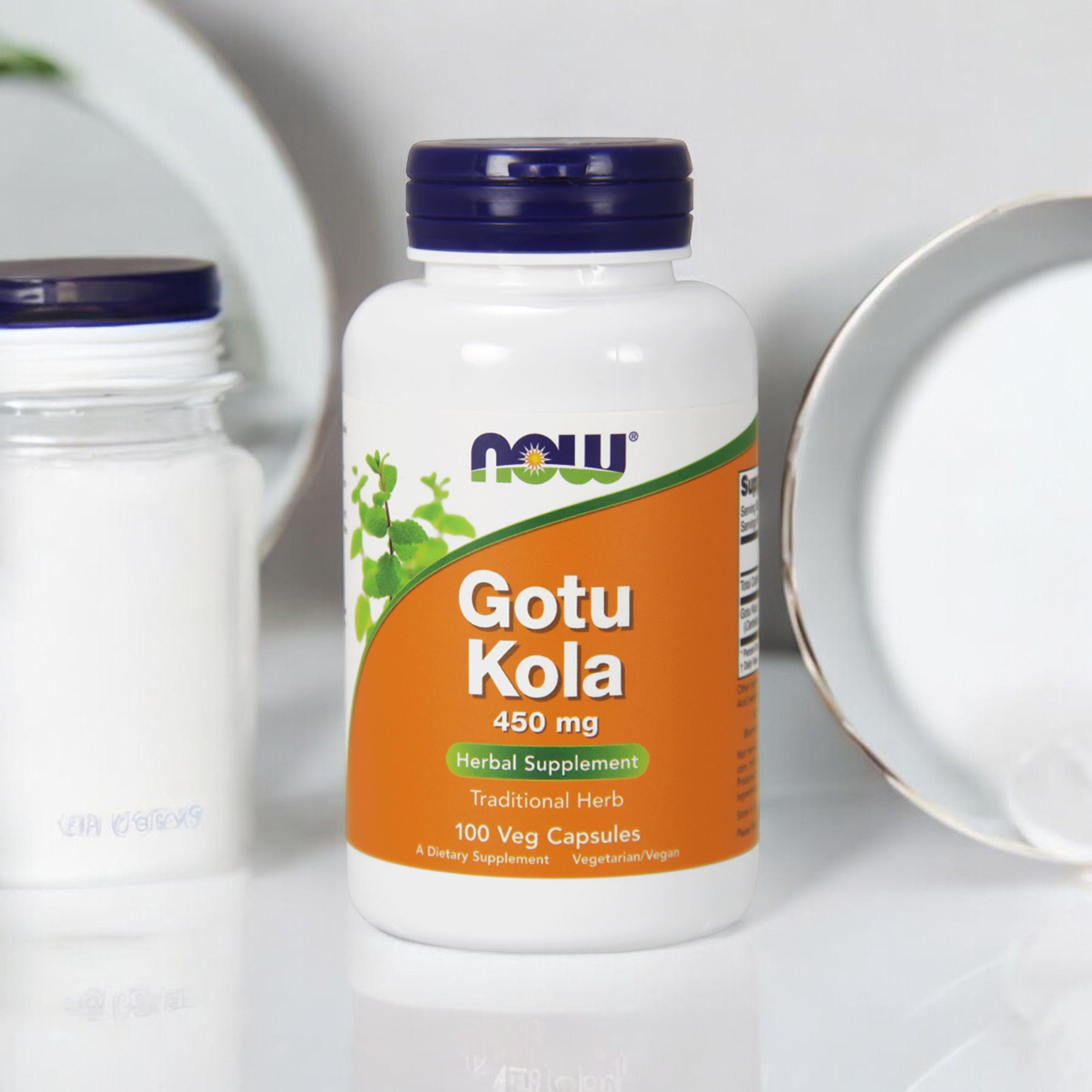 NOW Gotu Kola 450mg - 3x 100vcaps