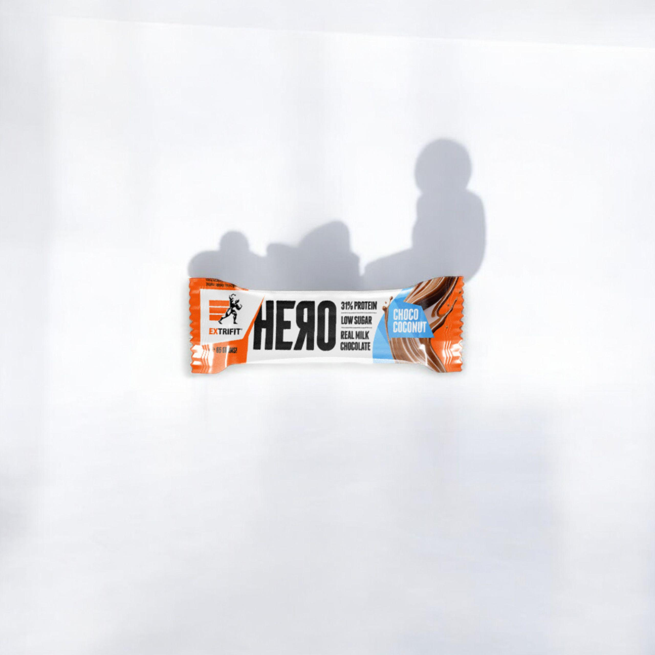 EXTRIFIT - Baton Hero - 65g - Chocolate Coconut