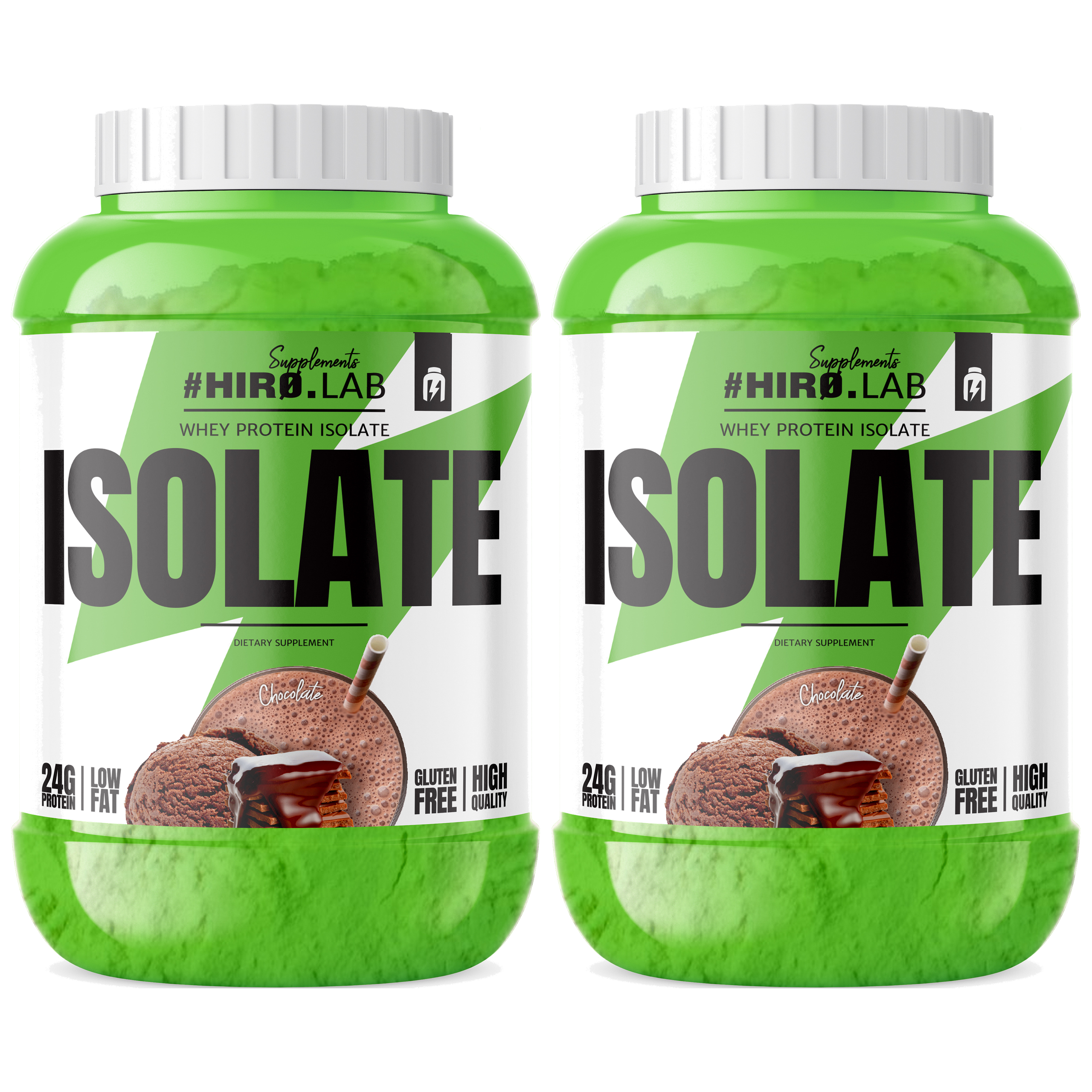 HIRO.LAB Whey Protein Isolate - 2x 1800g