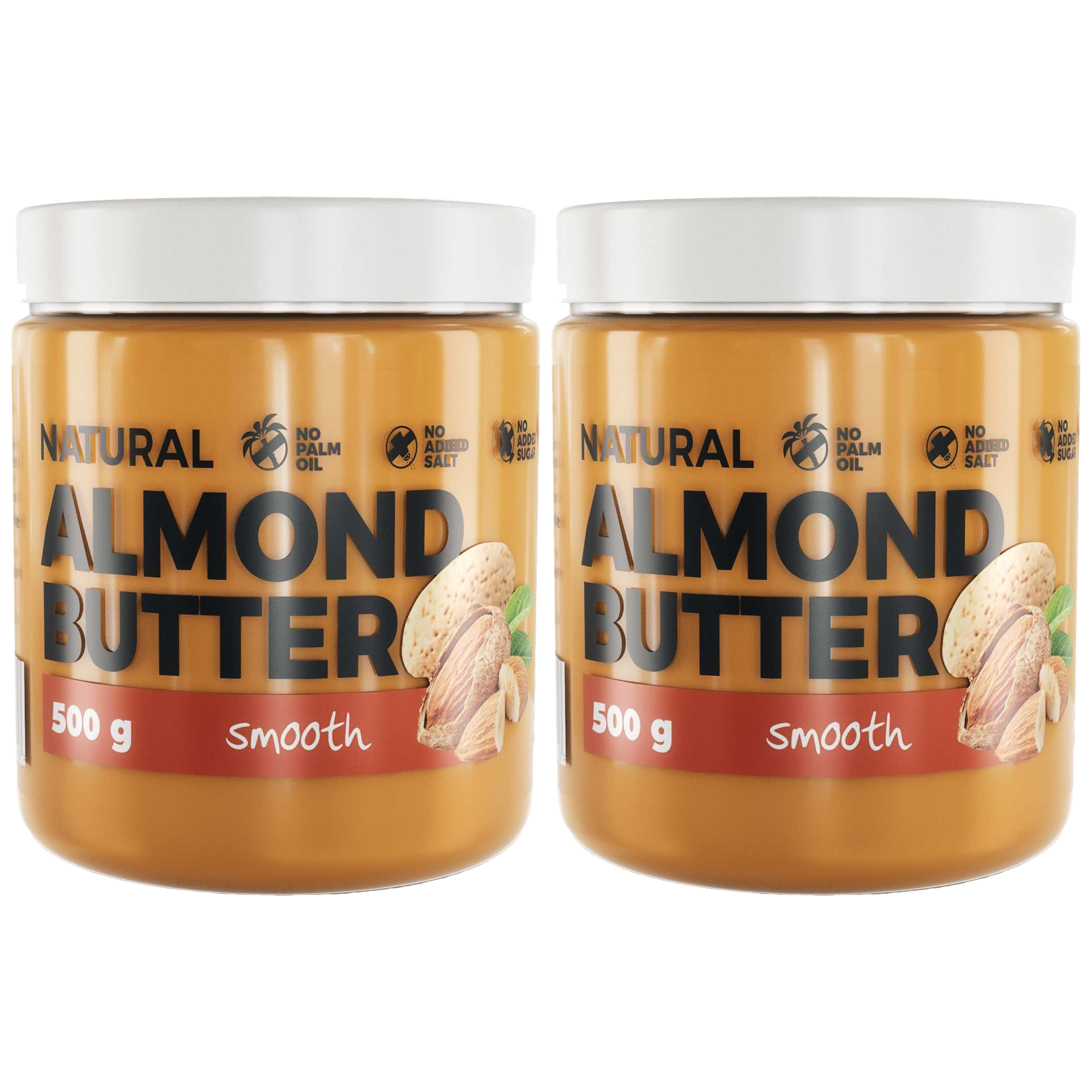 7 NUTRITION Natural Almond Butter - 2x 500g