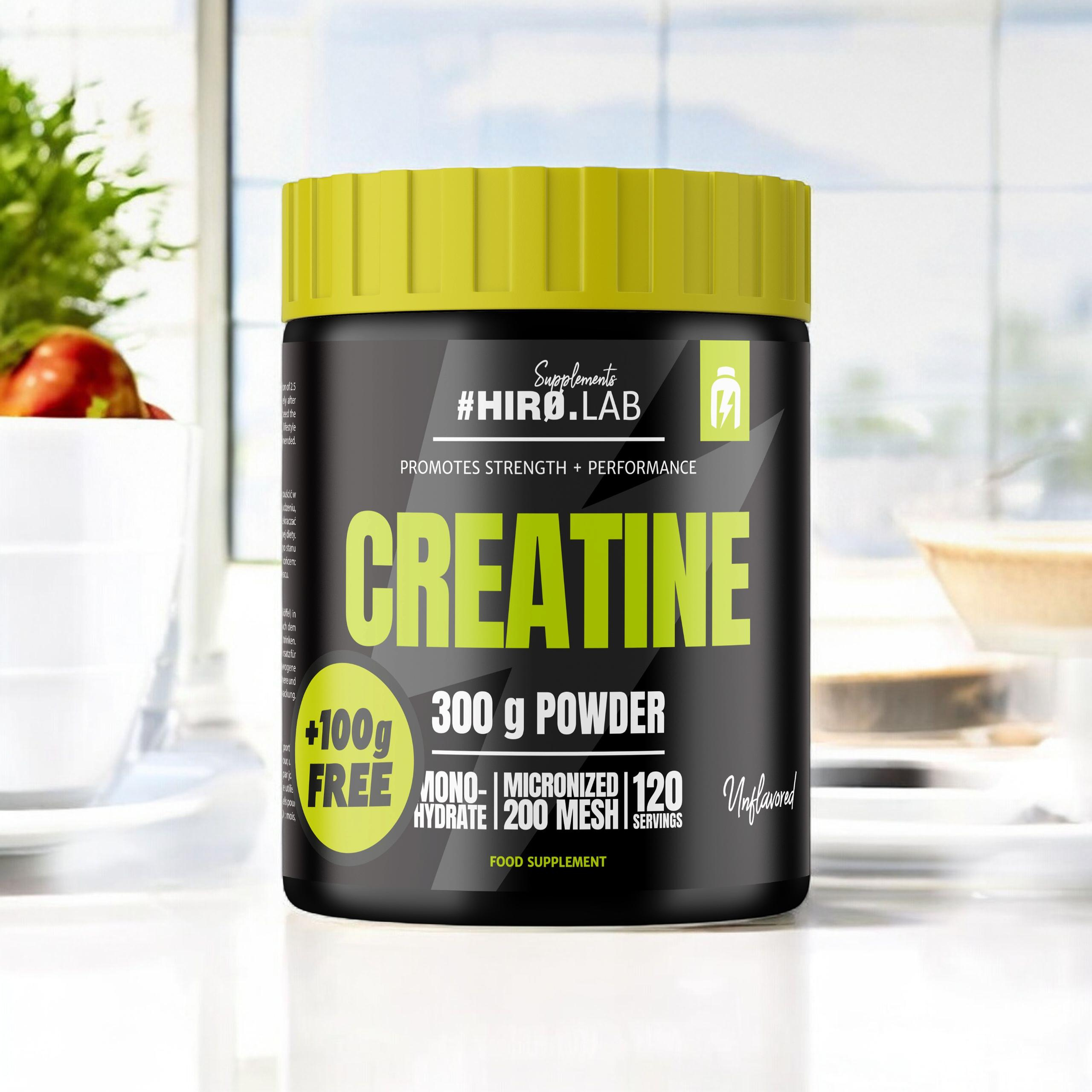 HIRO.LAB Creatine - 300g + 100g FREE