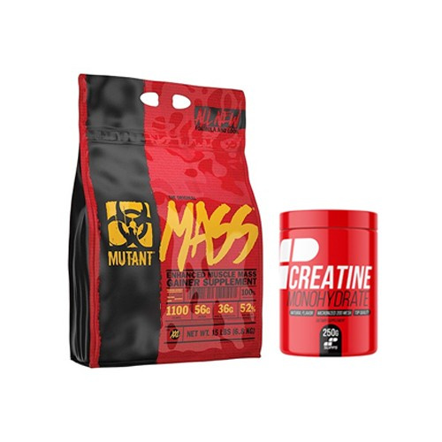 MUTANT Mutant Mass - 6800g + MP SPORT Creatine Monohydrate - 250g