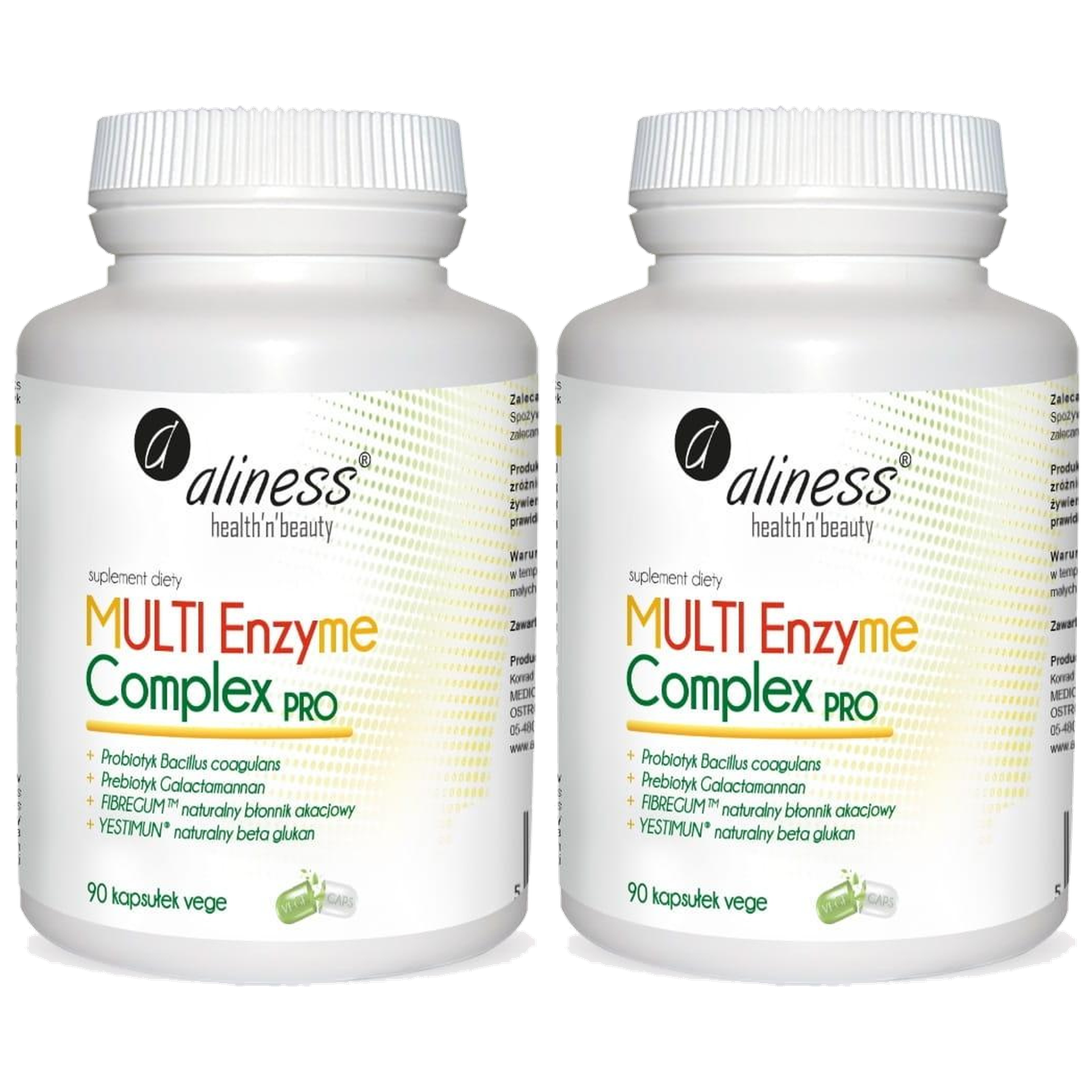ALINESS - Multi Enzyme Complex Pro X - 2x 90vcaps.
