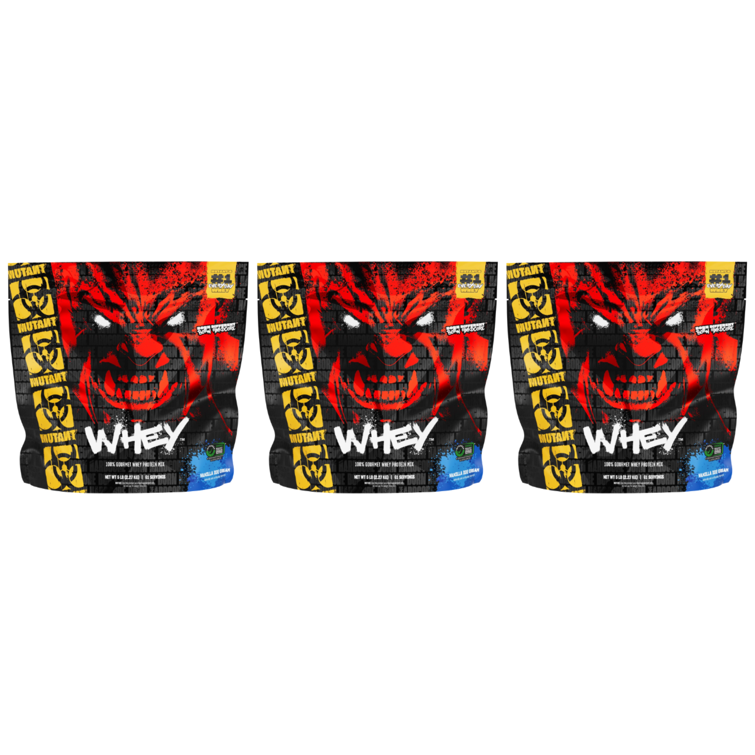 MUTANT Mutant Whey - 3x 2270g