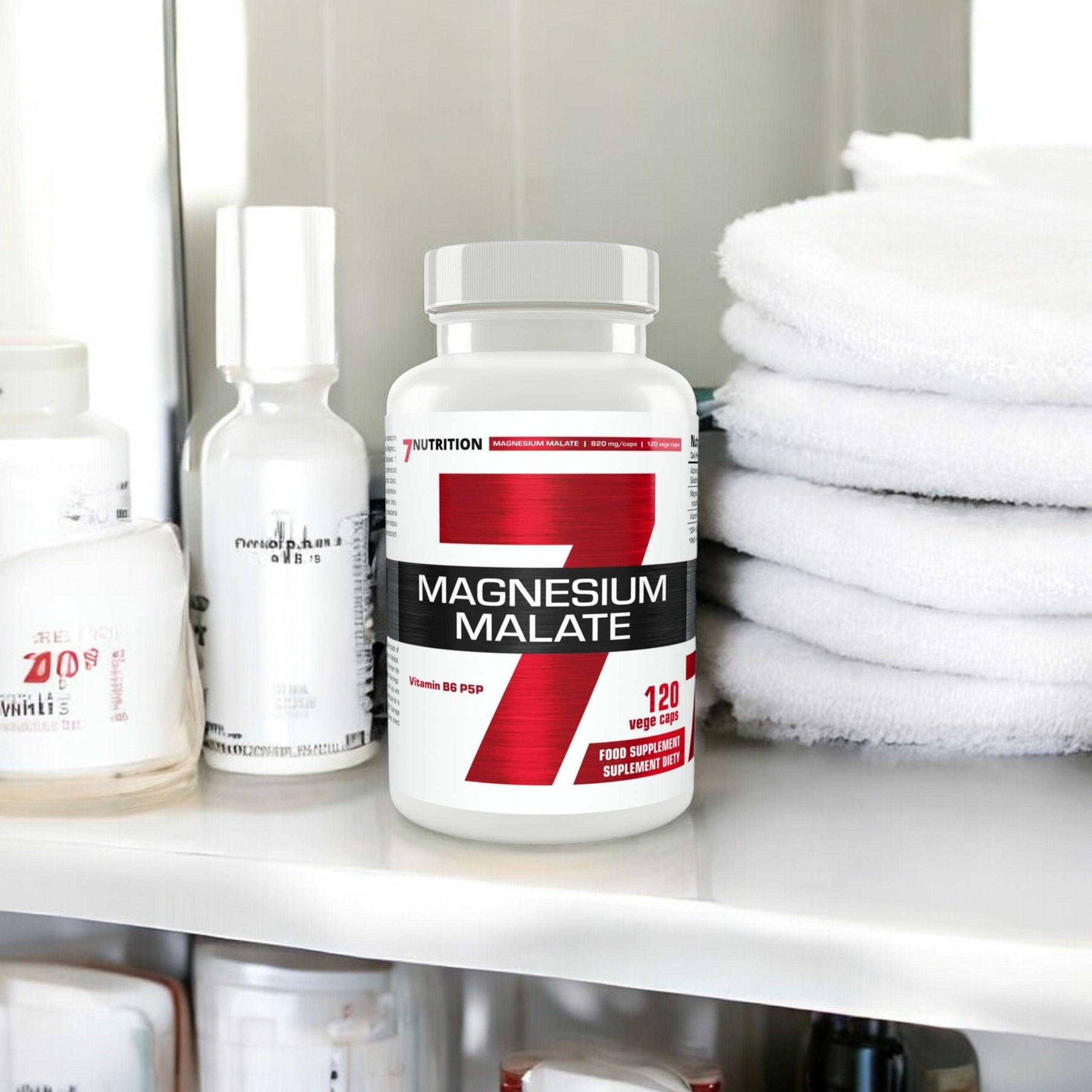 7 NUTRITION - Magnesium Malate - 2x 120vcaps.