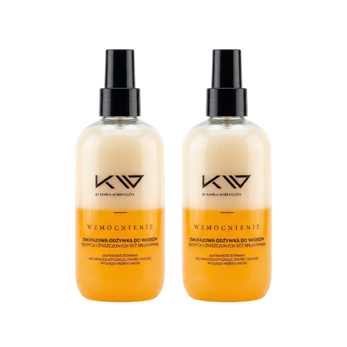 KAMILA WYBRAŃCZYK - Dwufazowa Odżywka do Włosów bez Spłukiwania - 2x 250ml