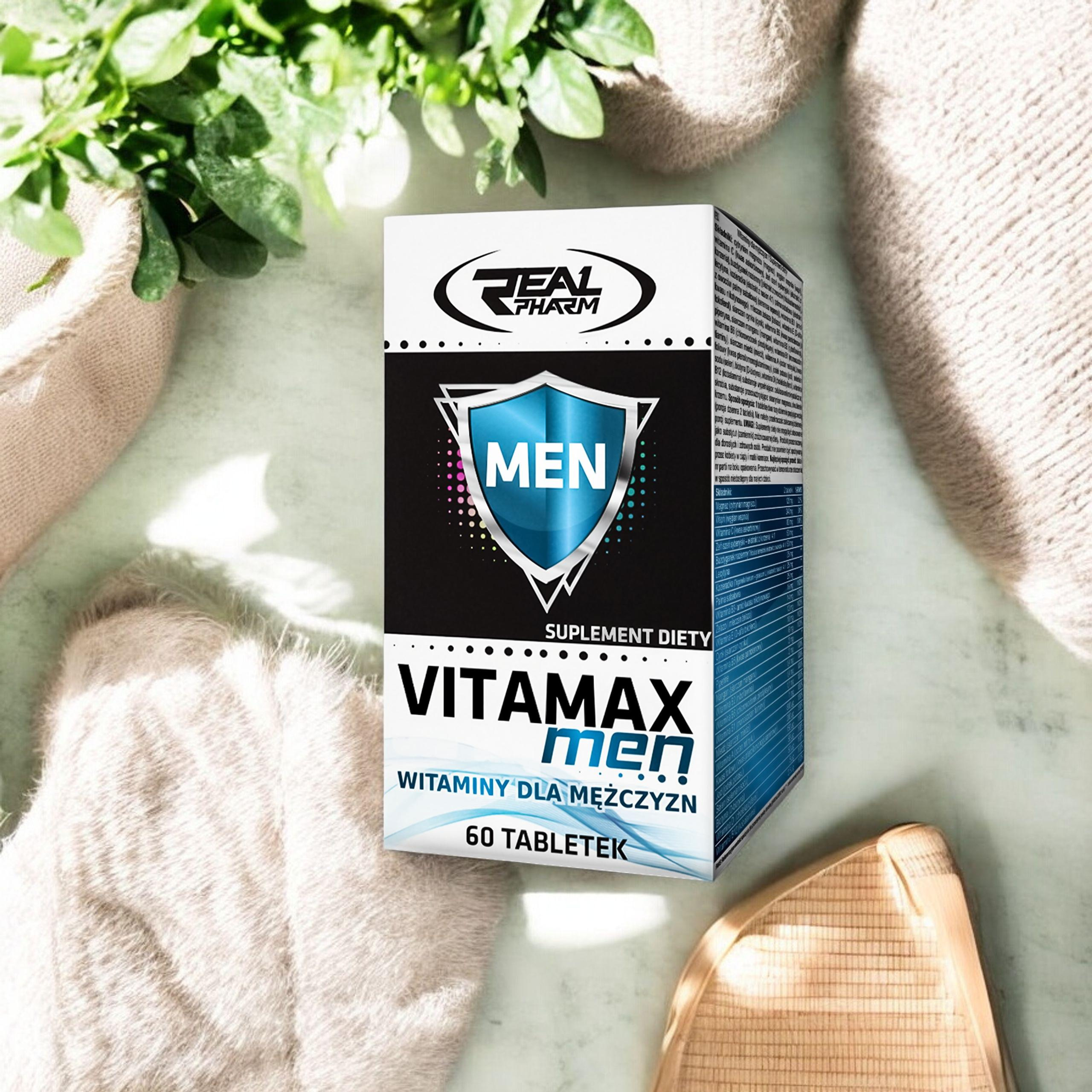REAL PHARM Vitamax Men - 2x 60tabs
