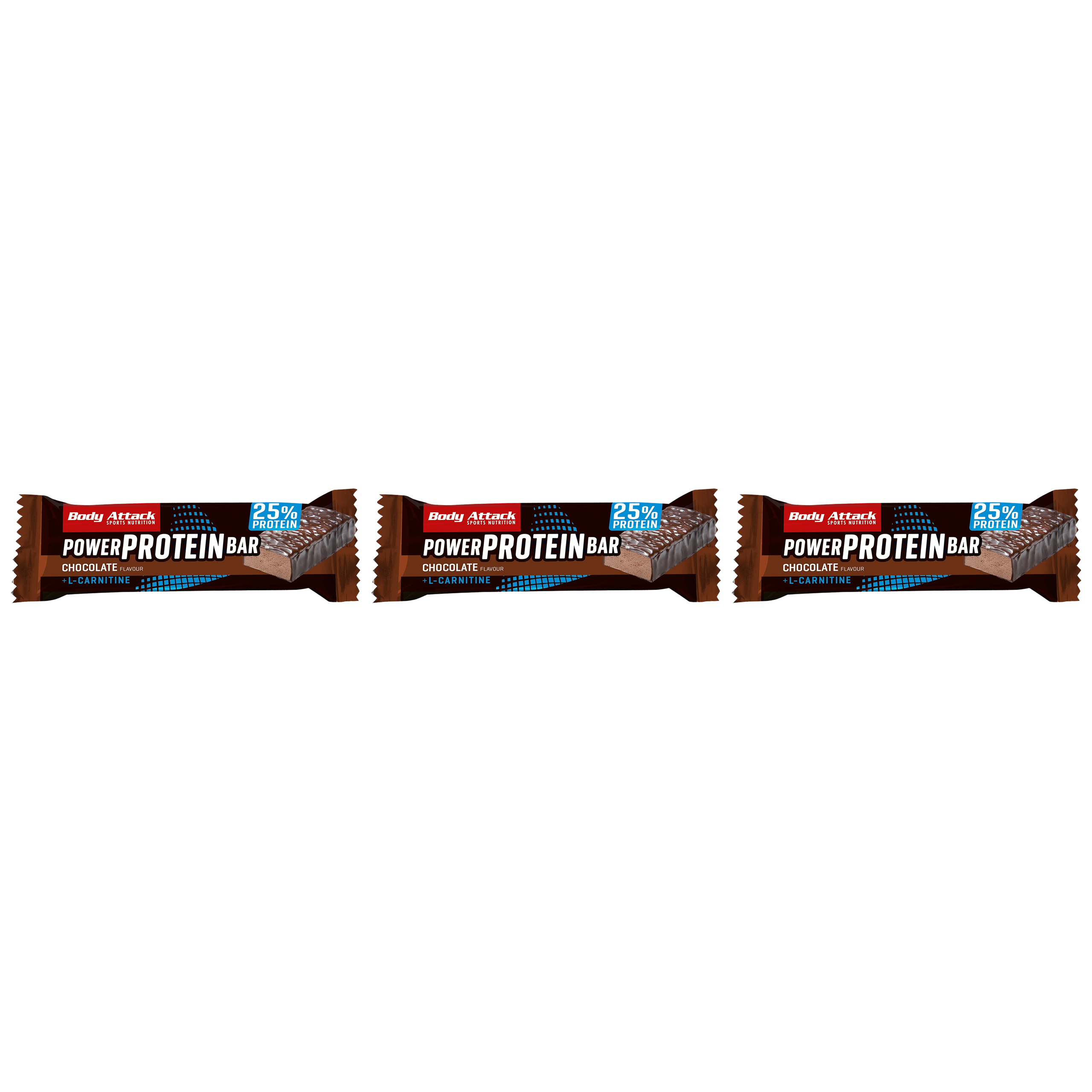 BODY ATTACK Baton Power Protein Bar - 3x 35g