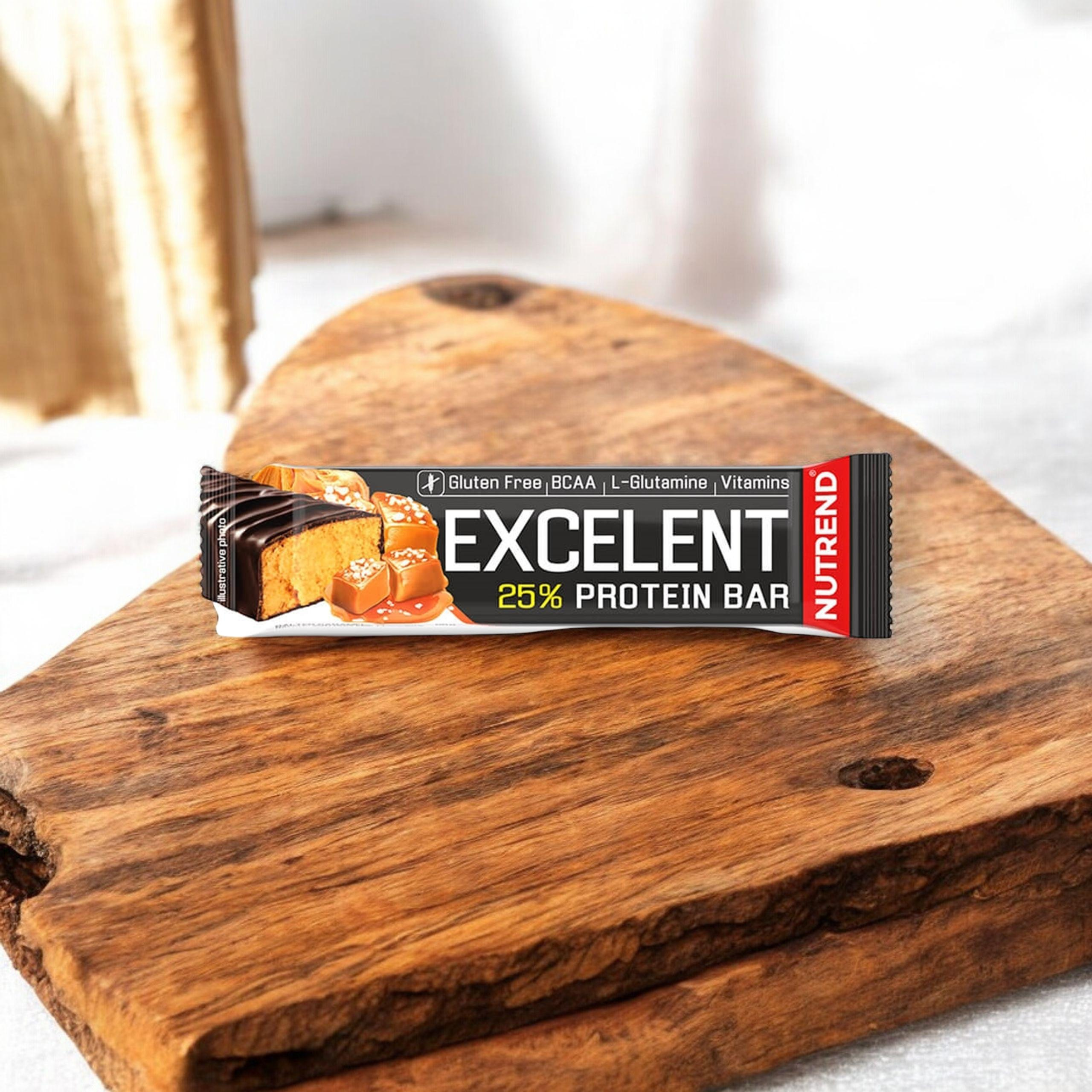 NUTREND Excelent Protein Bar - 3x 85g - Baton Białkowy