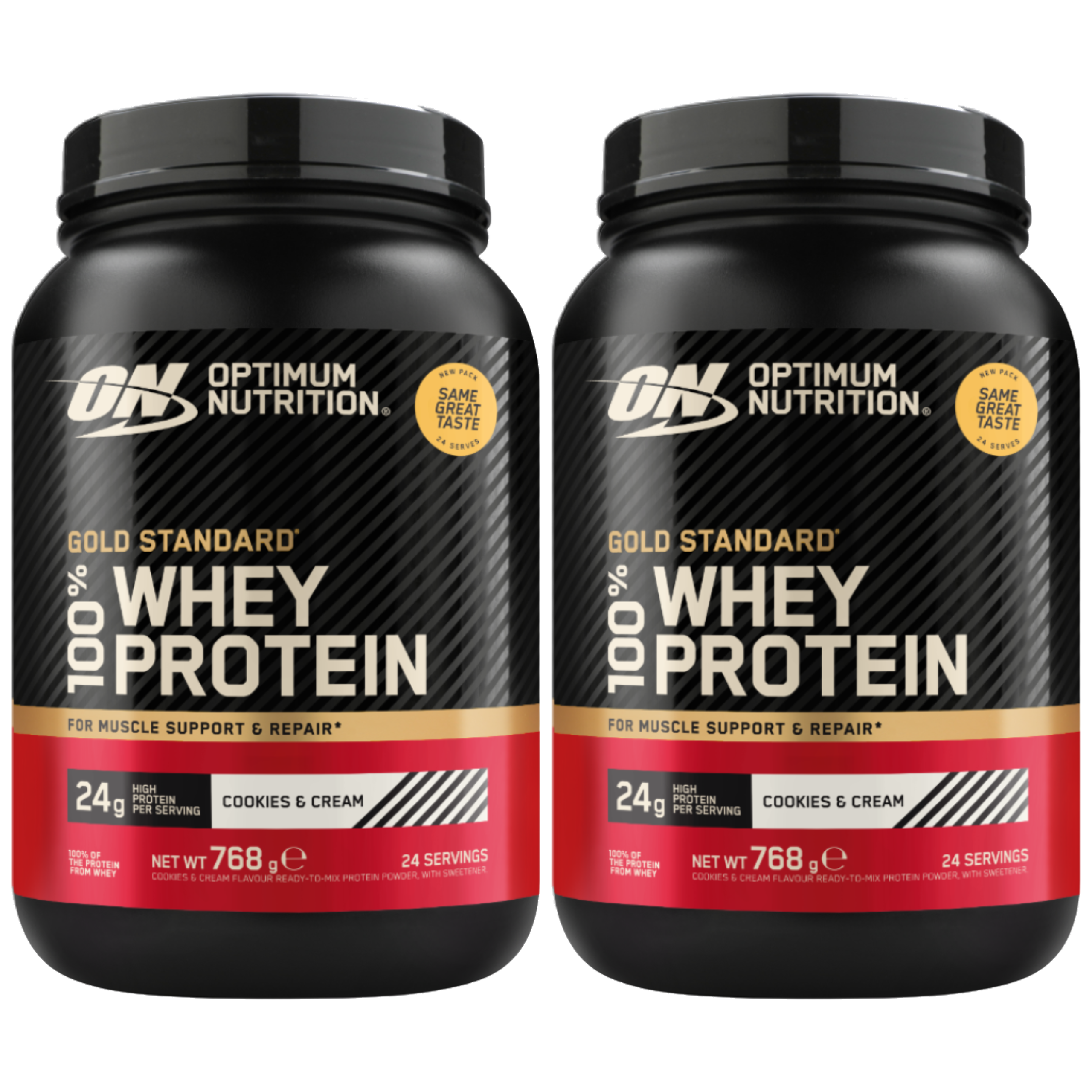 OPTIMUM NUTRITION Whey Gold Standard - 2x 768g